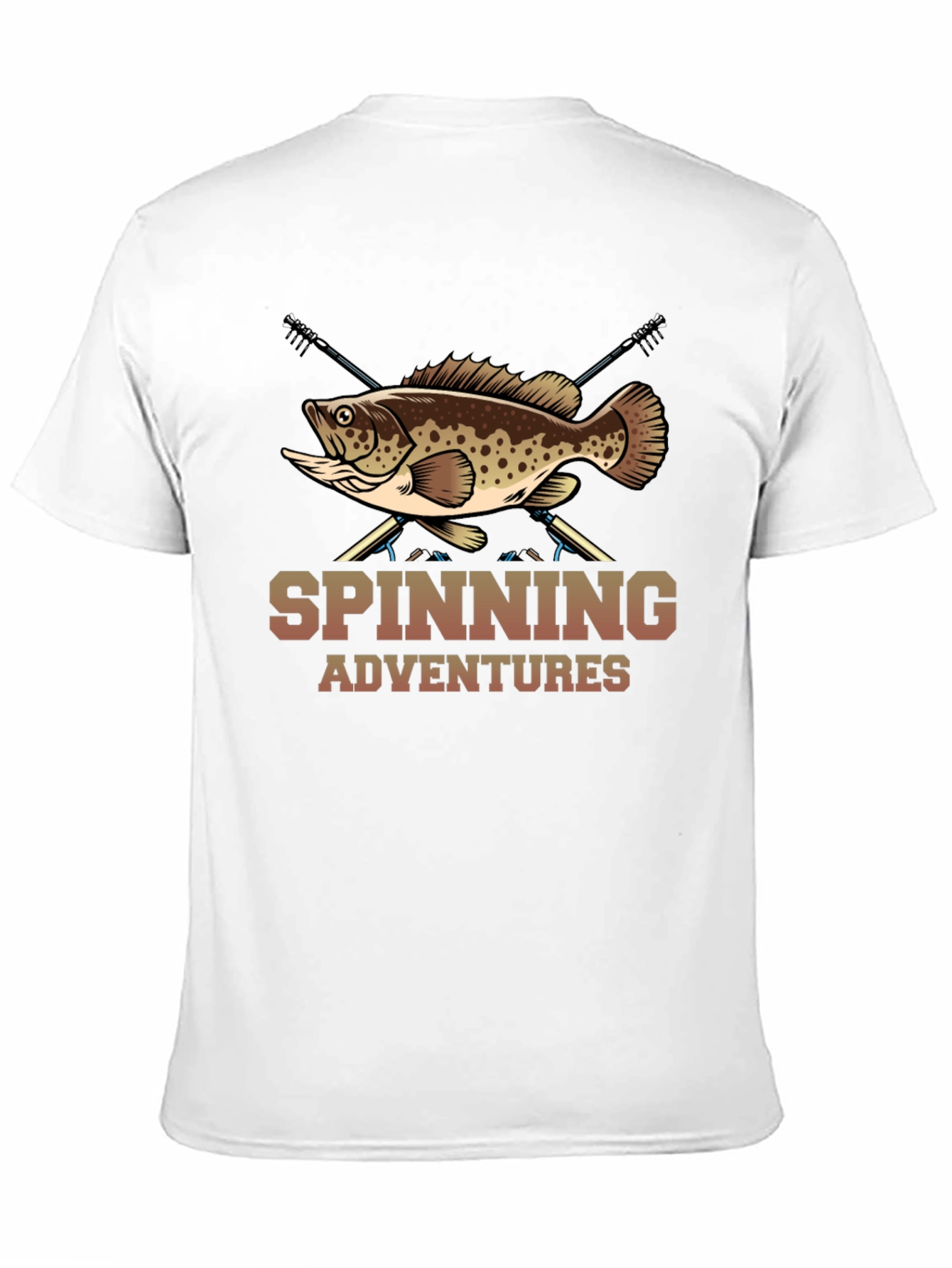 Spinning Adventures Fishing T-Shirt
