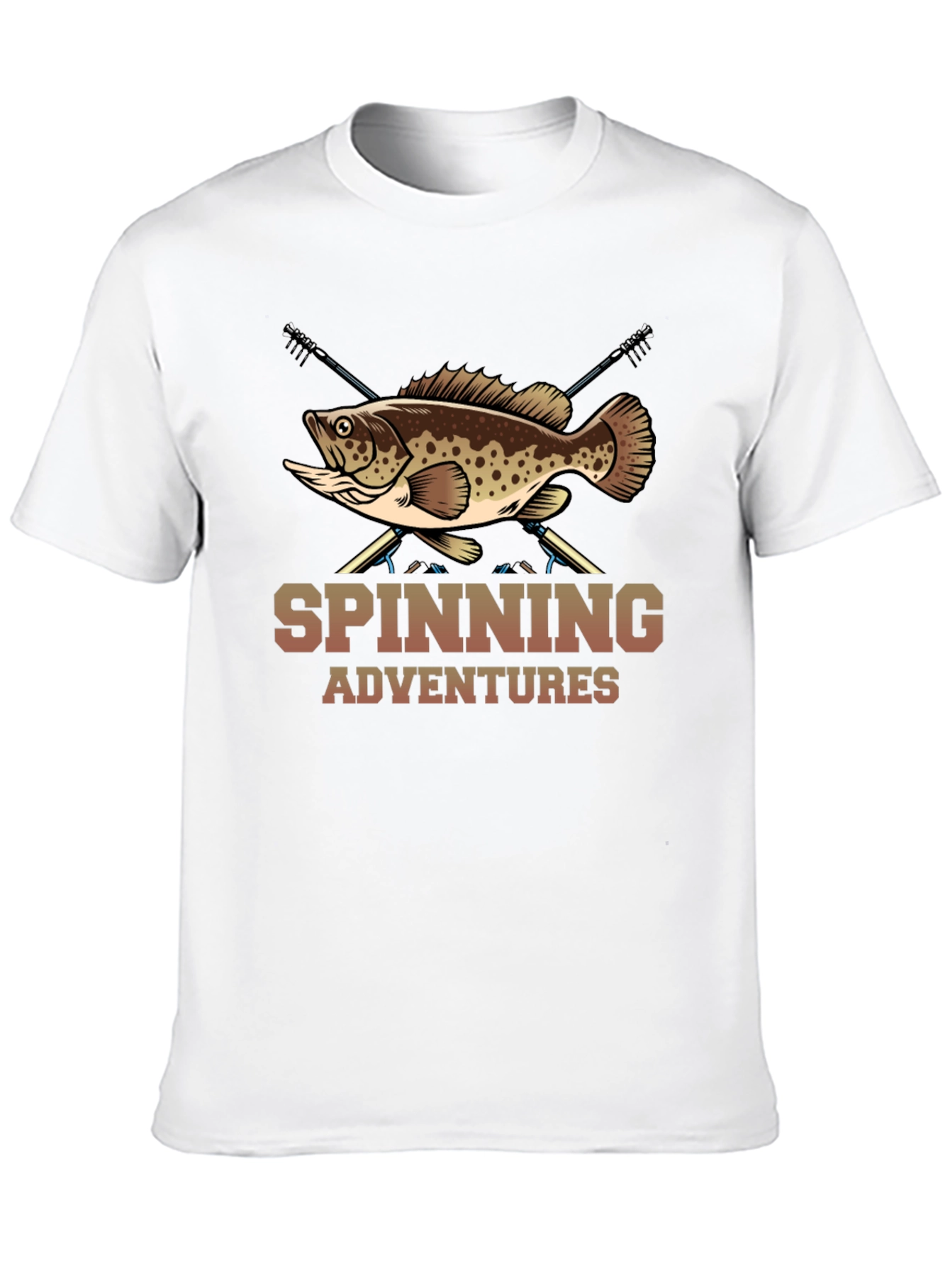 Spinning Adventures Fishing T-Shirt
