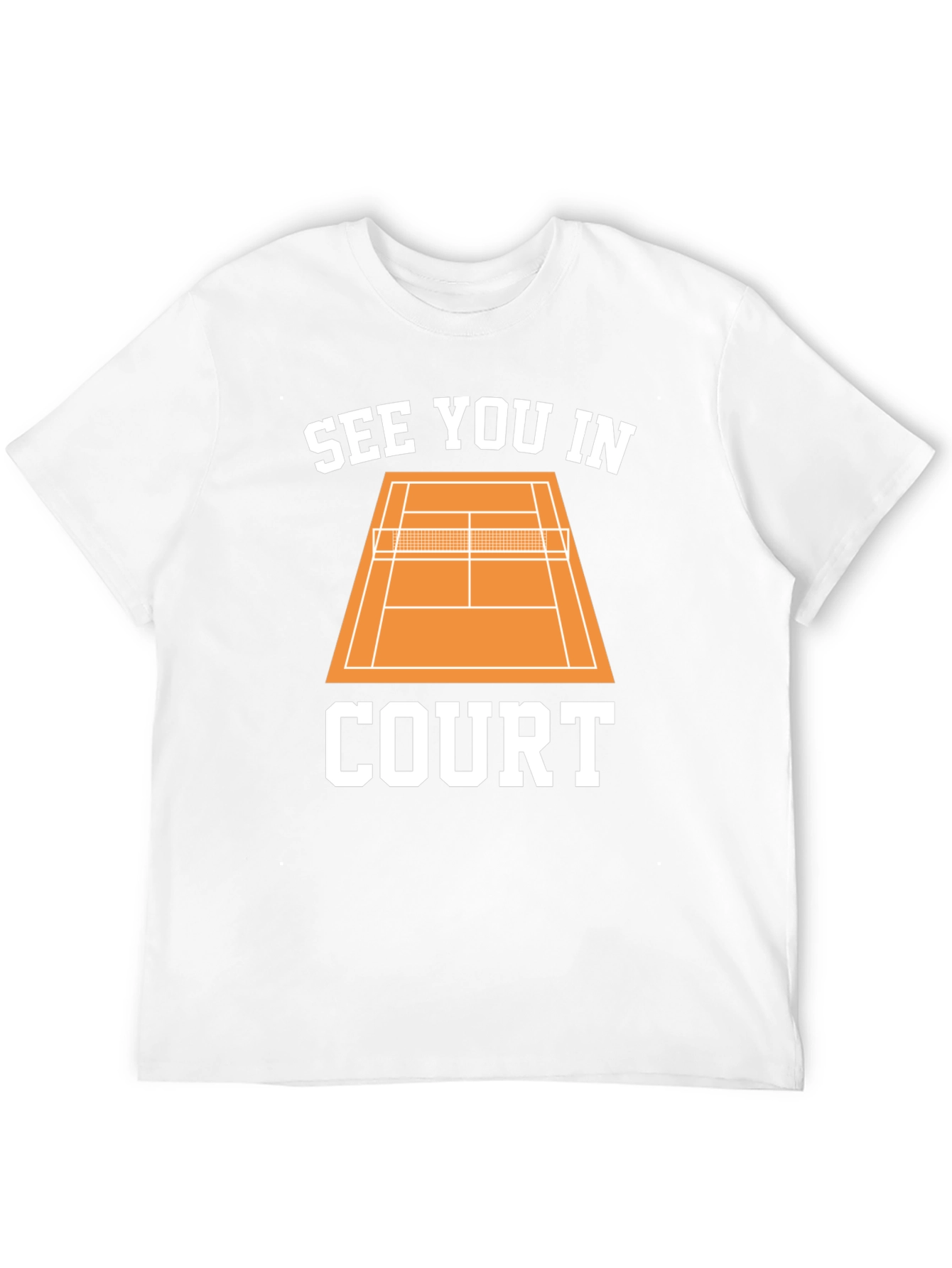 See You in Court Tennis Graphic Tee