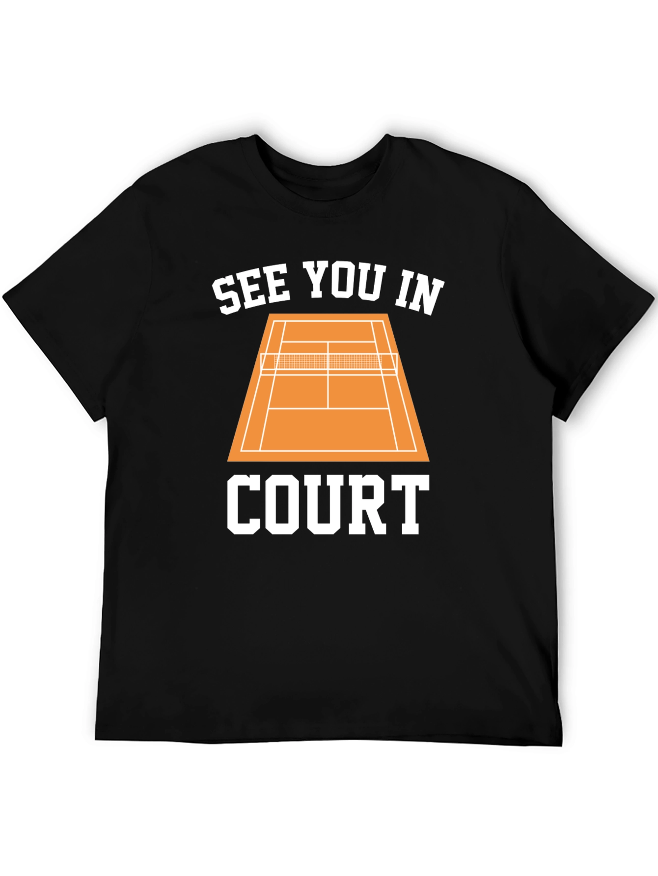 See You in Court Tennis Graphic Tee