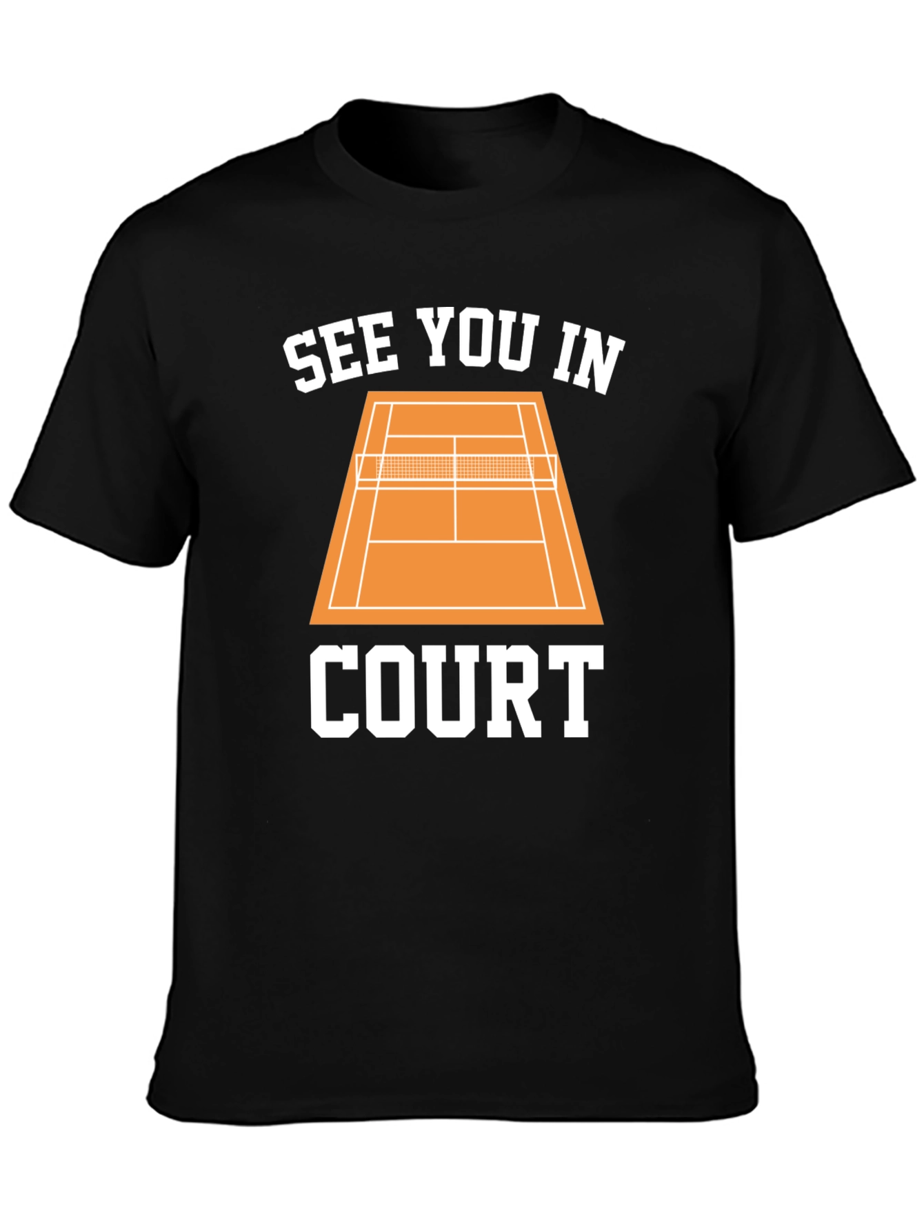 See You in Court Tennis Graphic Tee