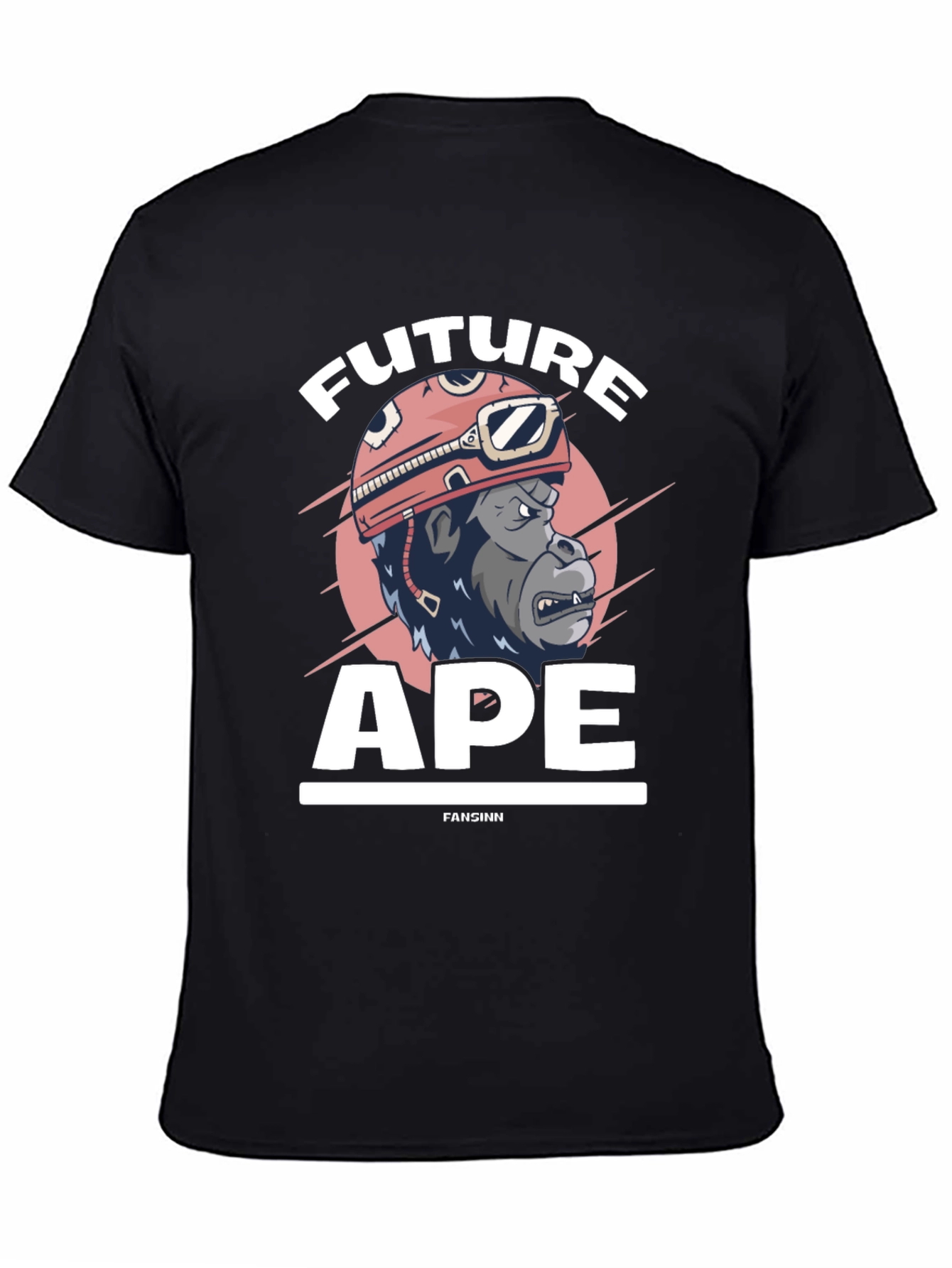 Future Ape T-Shirt - Black Graphic Tee