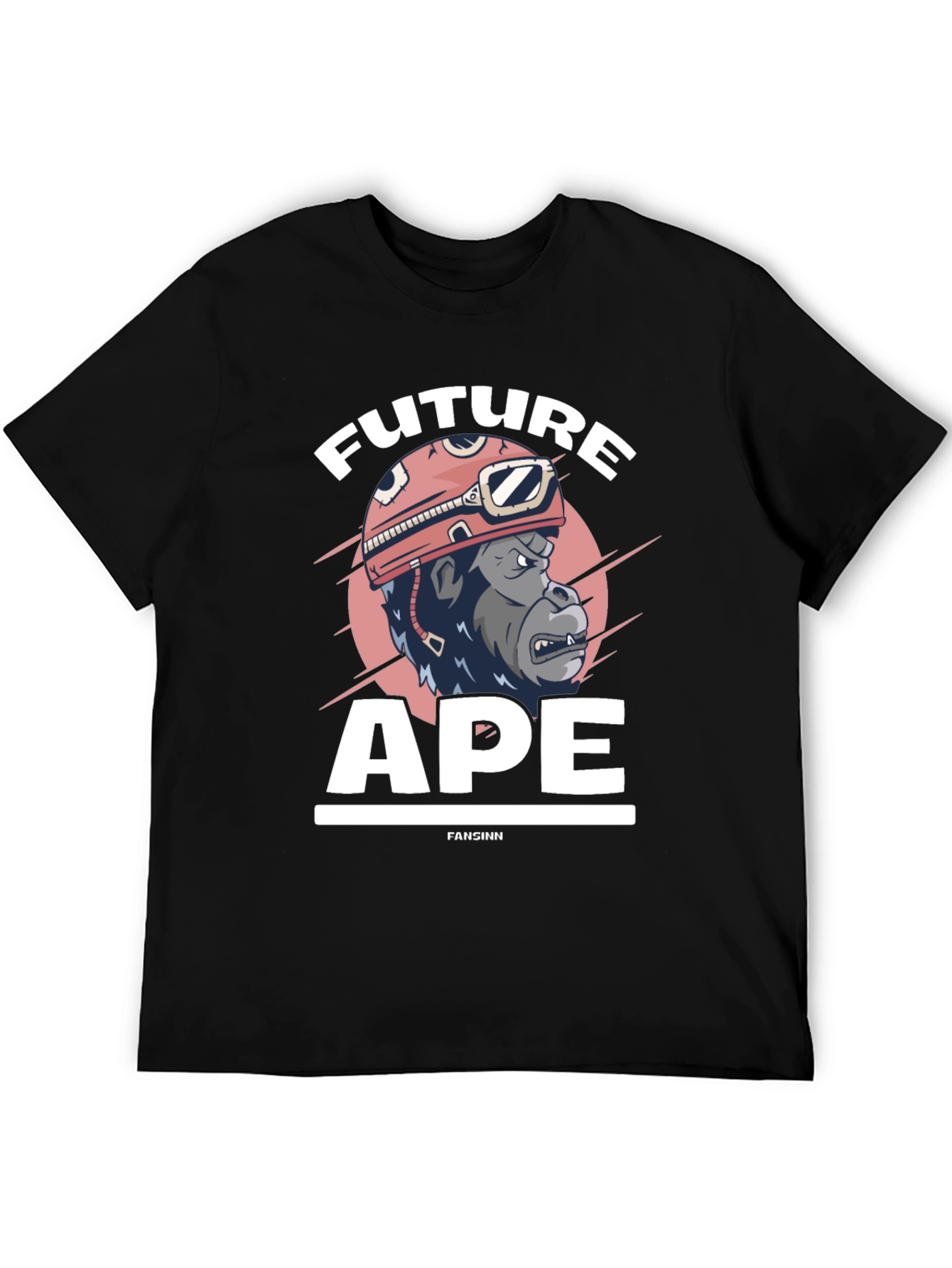 Future Ape T-Shirt - Black Graphic Tee