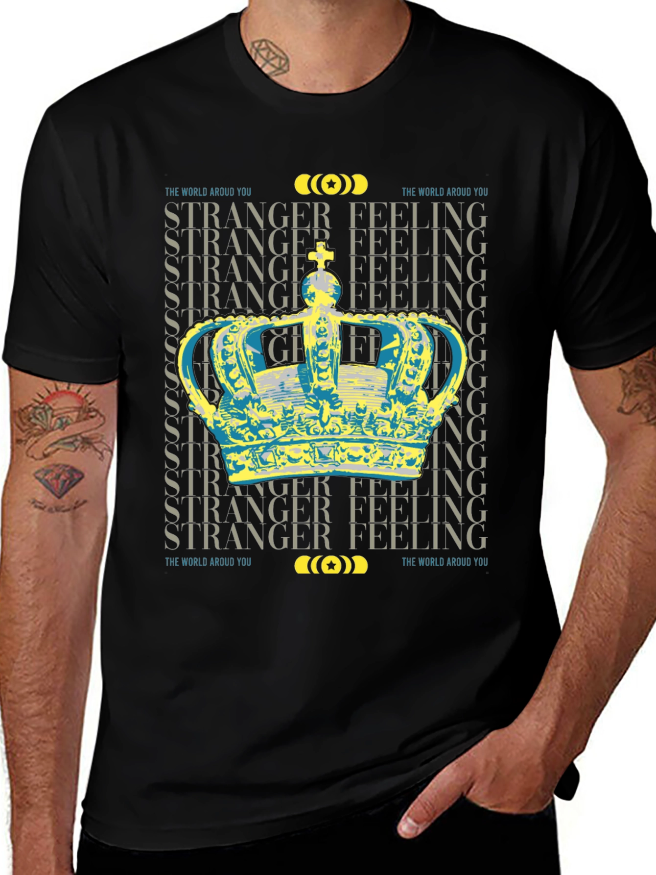Stranger Feeling Crown Graphic T-Shirt