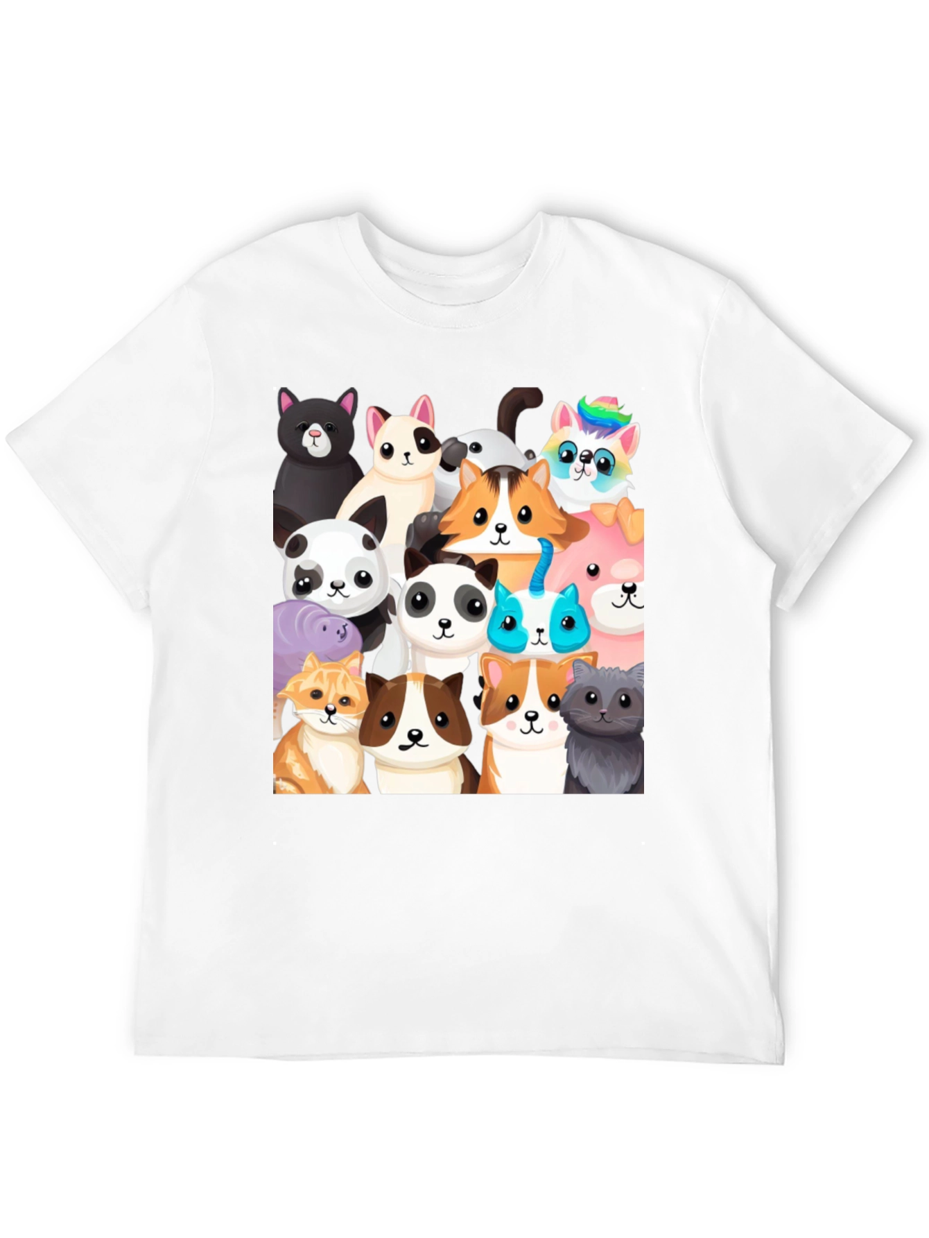 Cartoon Animal Print Tee