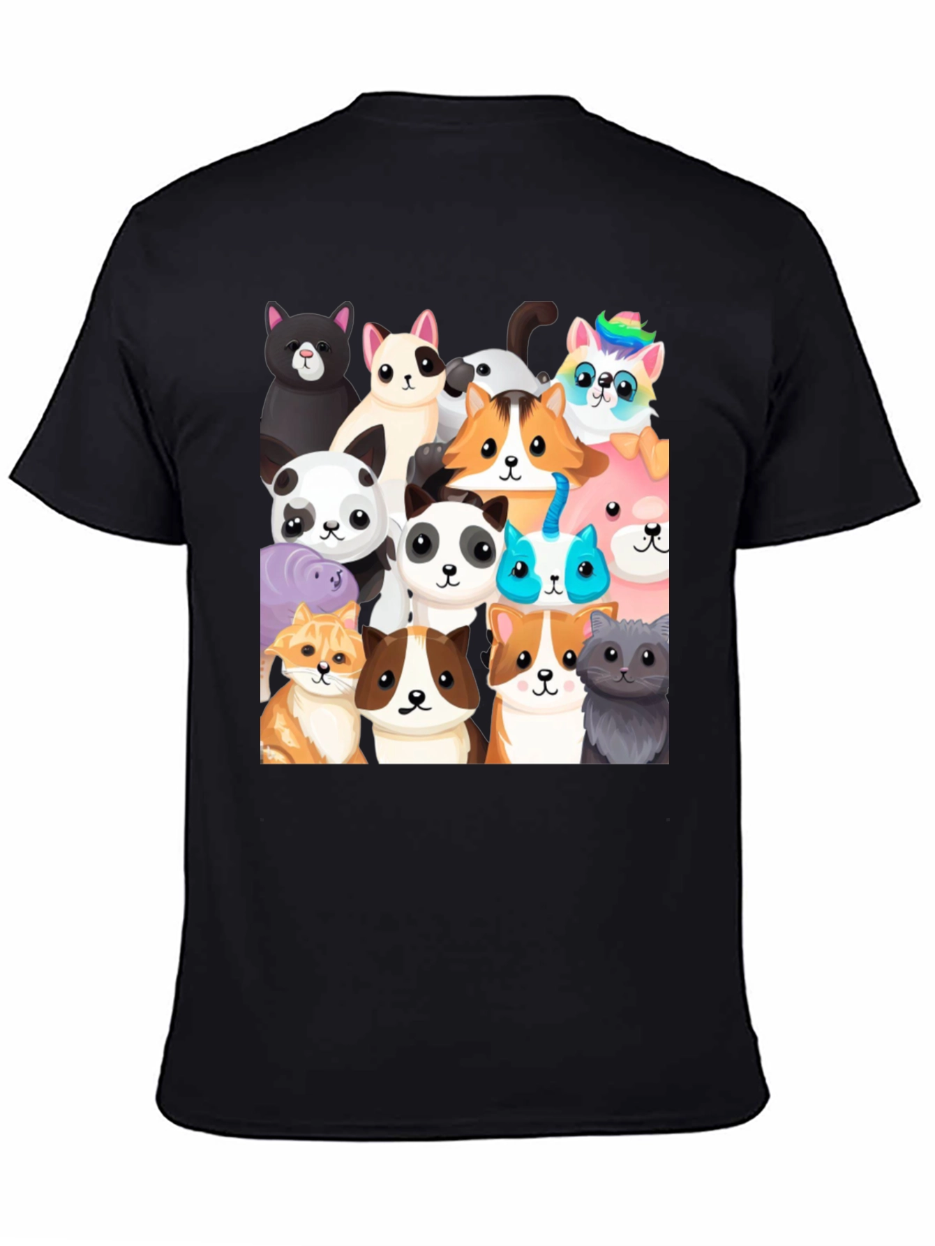 Cartoon Animal Print Tee