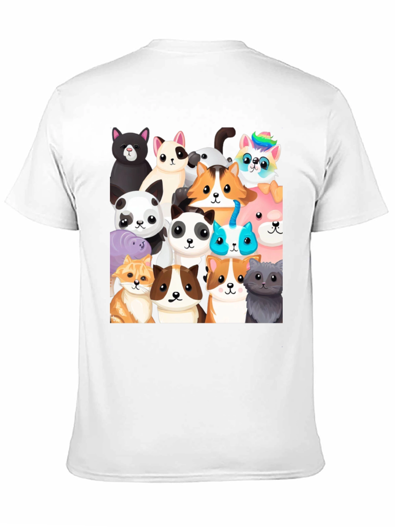 Cartoon Animal Print Tee