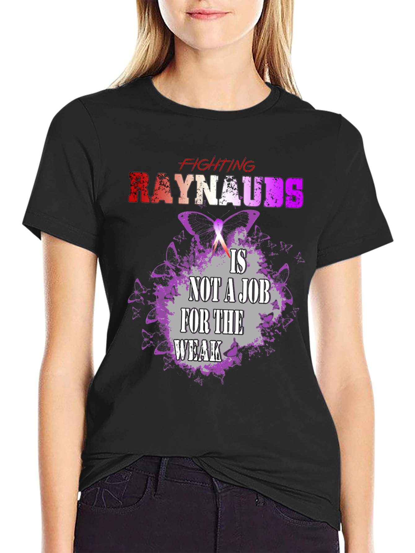 Raynauds Awareness T-Shirt - Fighting Raynauds