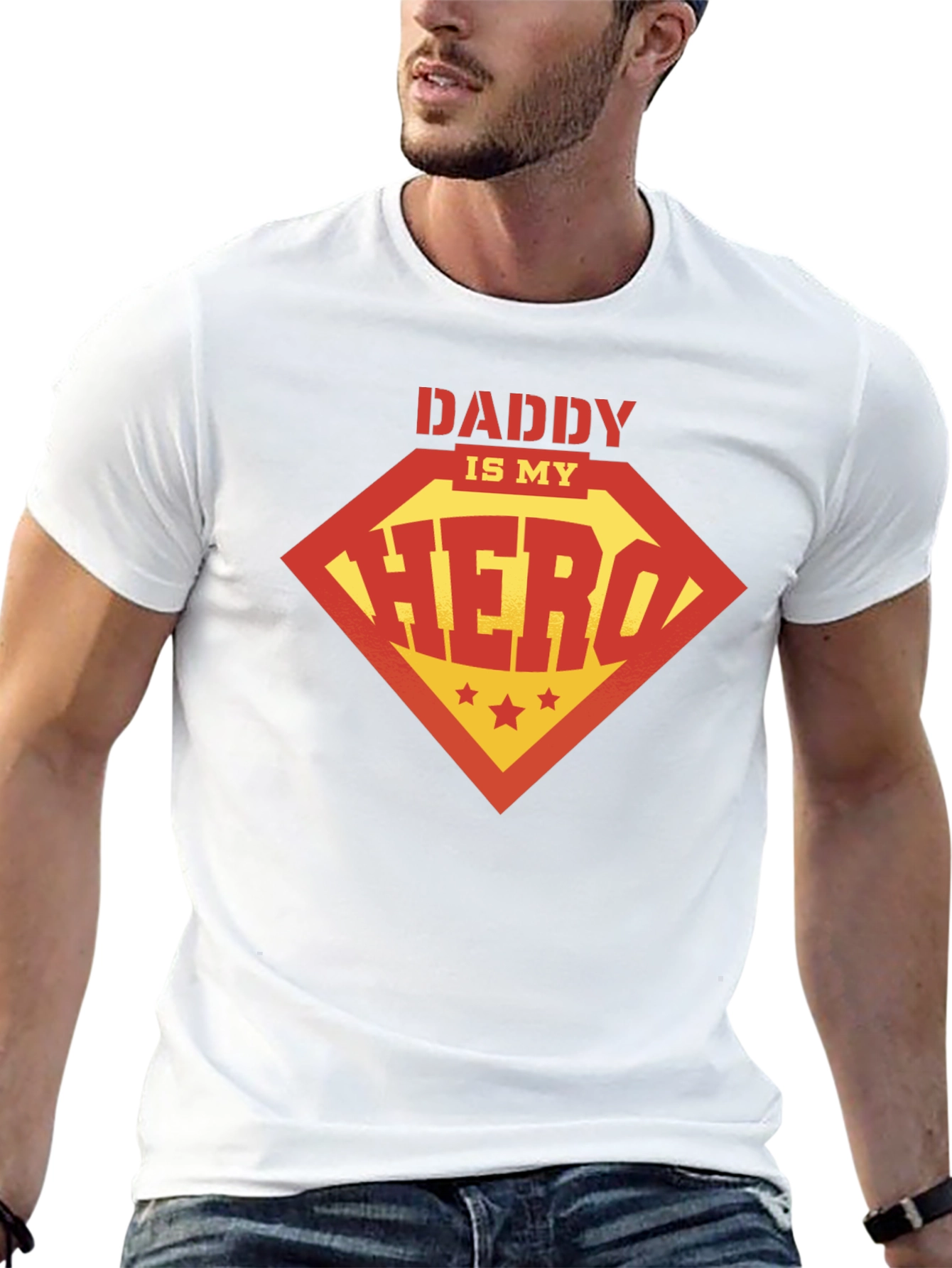 Daddy Is My Hero T-Shirt - Fathers Day Gift