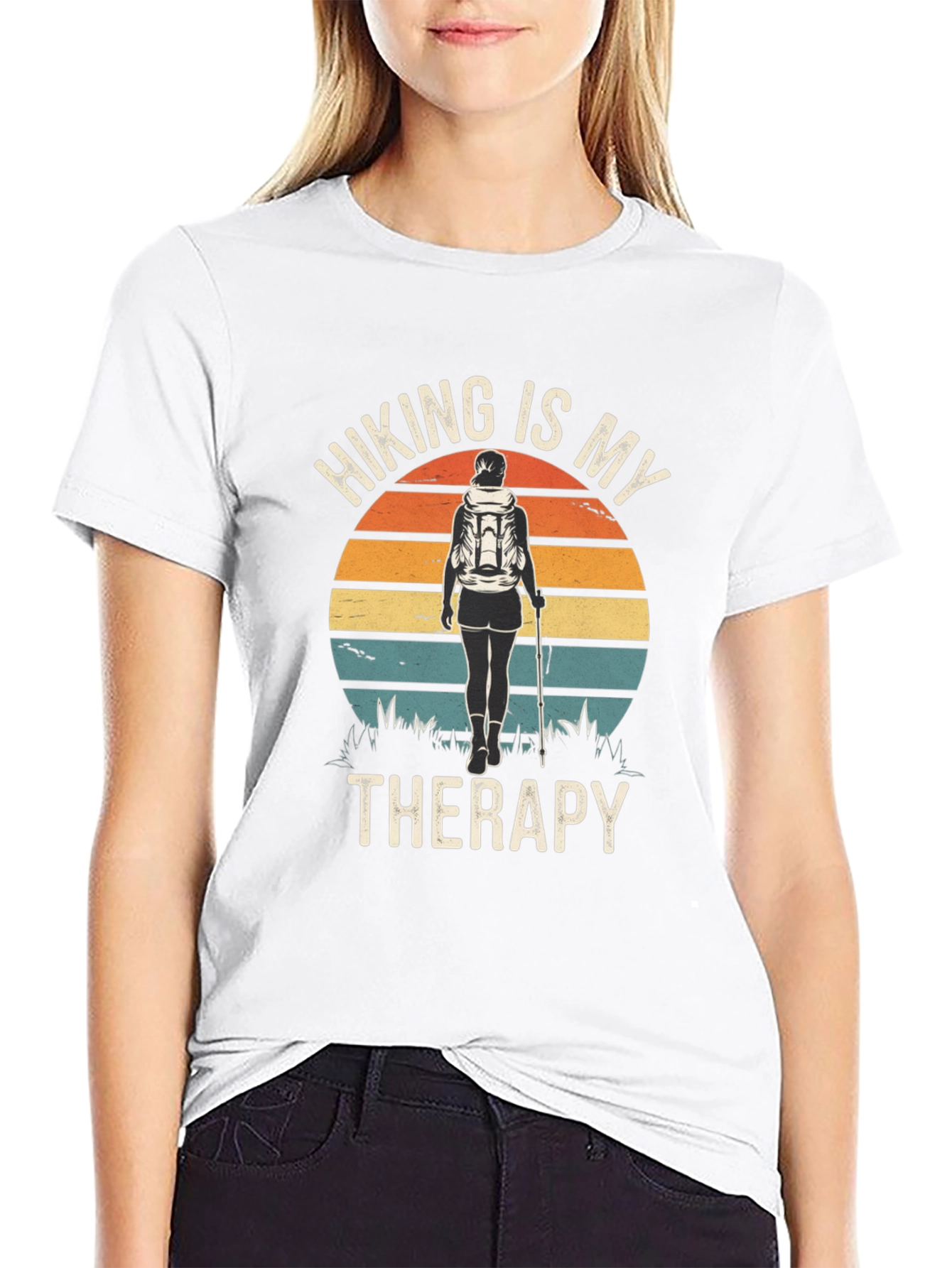 Hiking is My Therapy T-Shirt