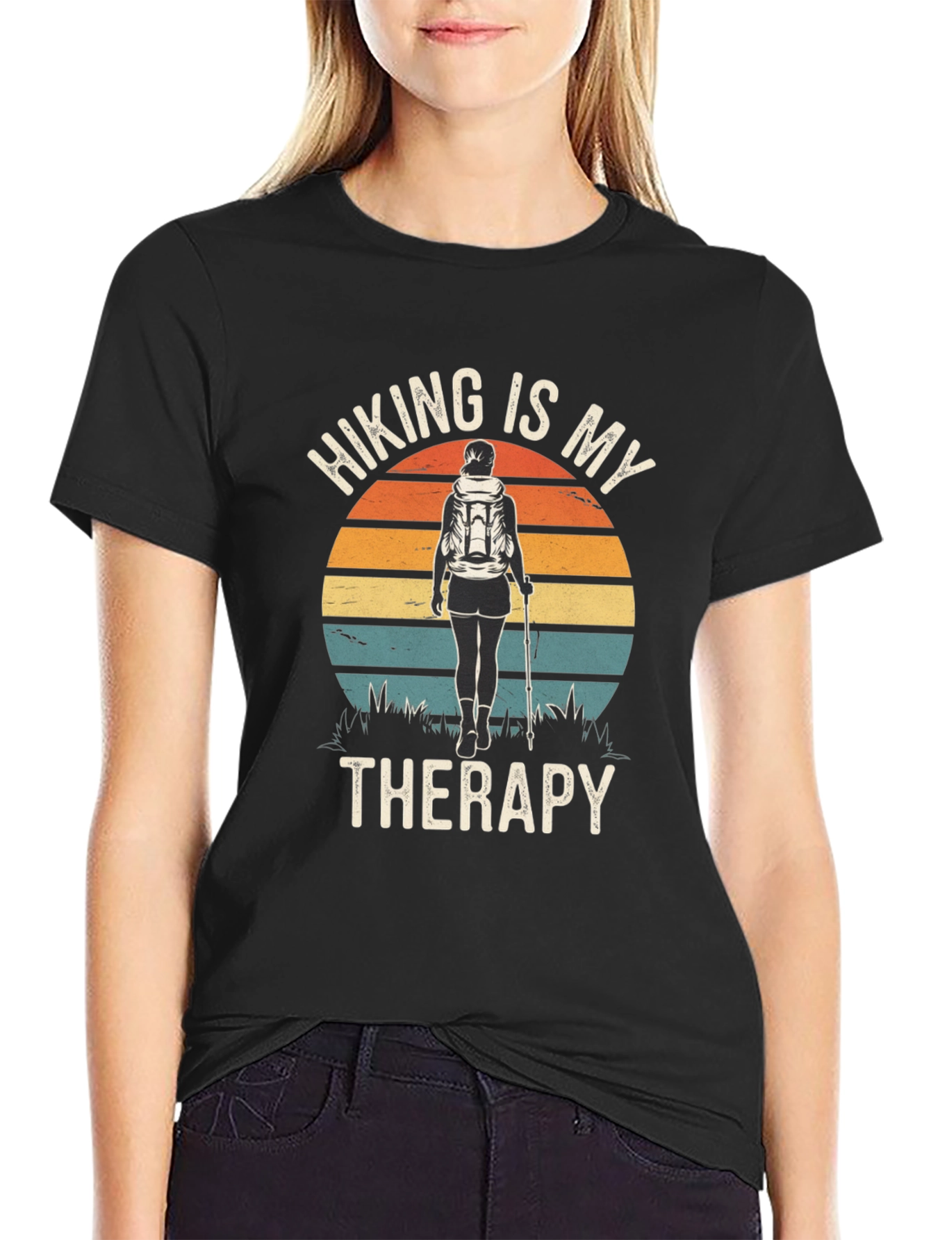 Hiking is My Therapy T-Shirt