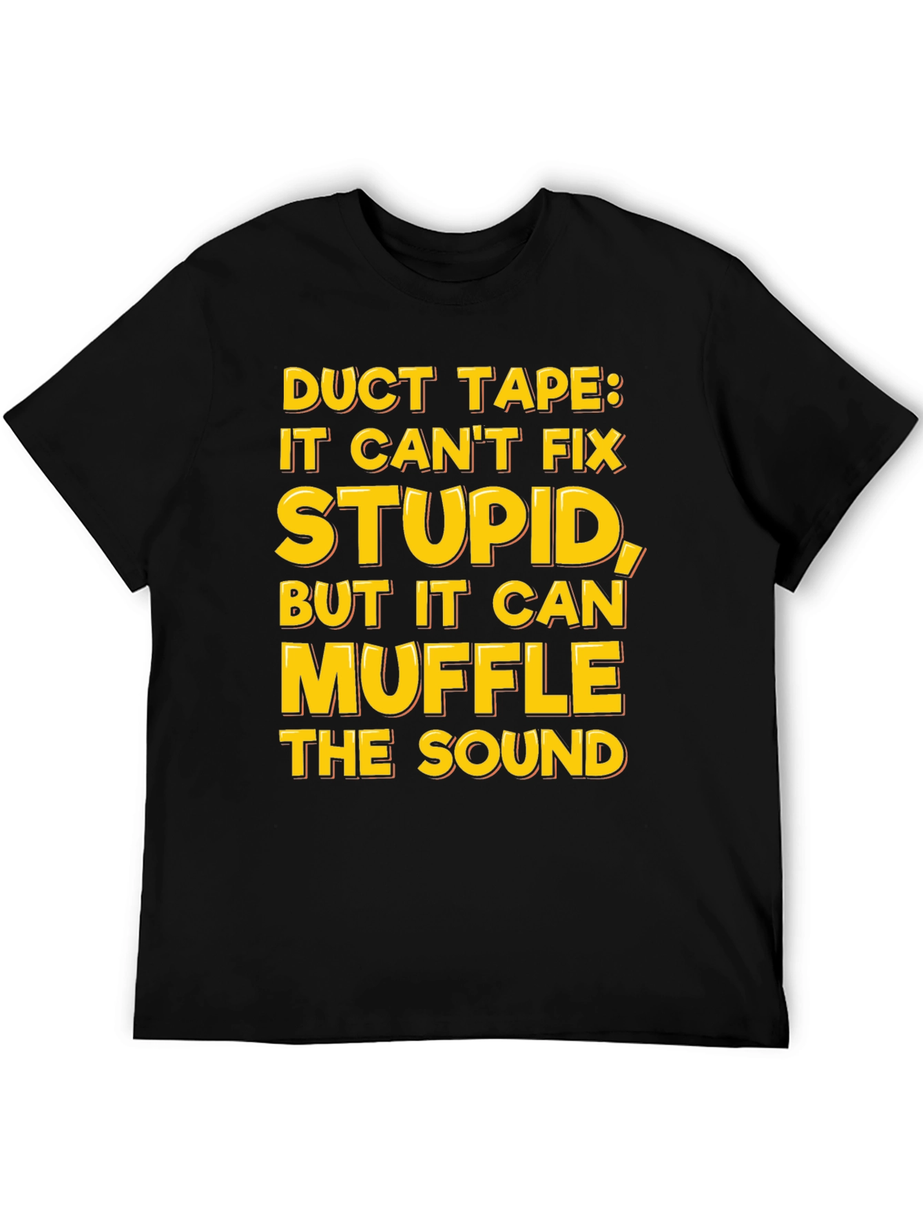 Funny Duct Tape Graphic T-Shirt