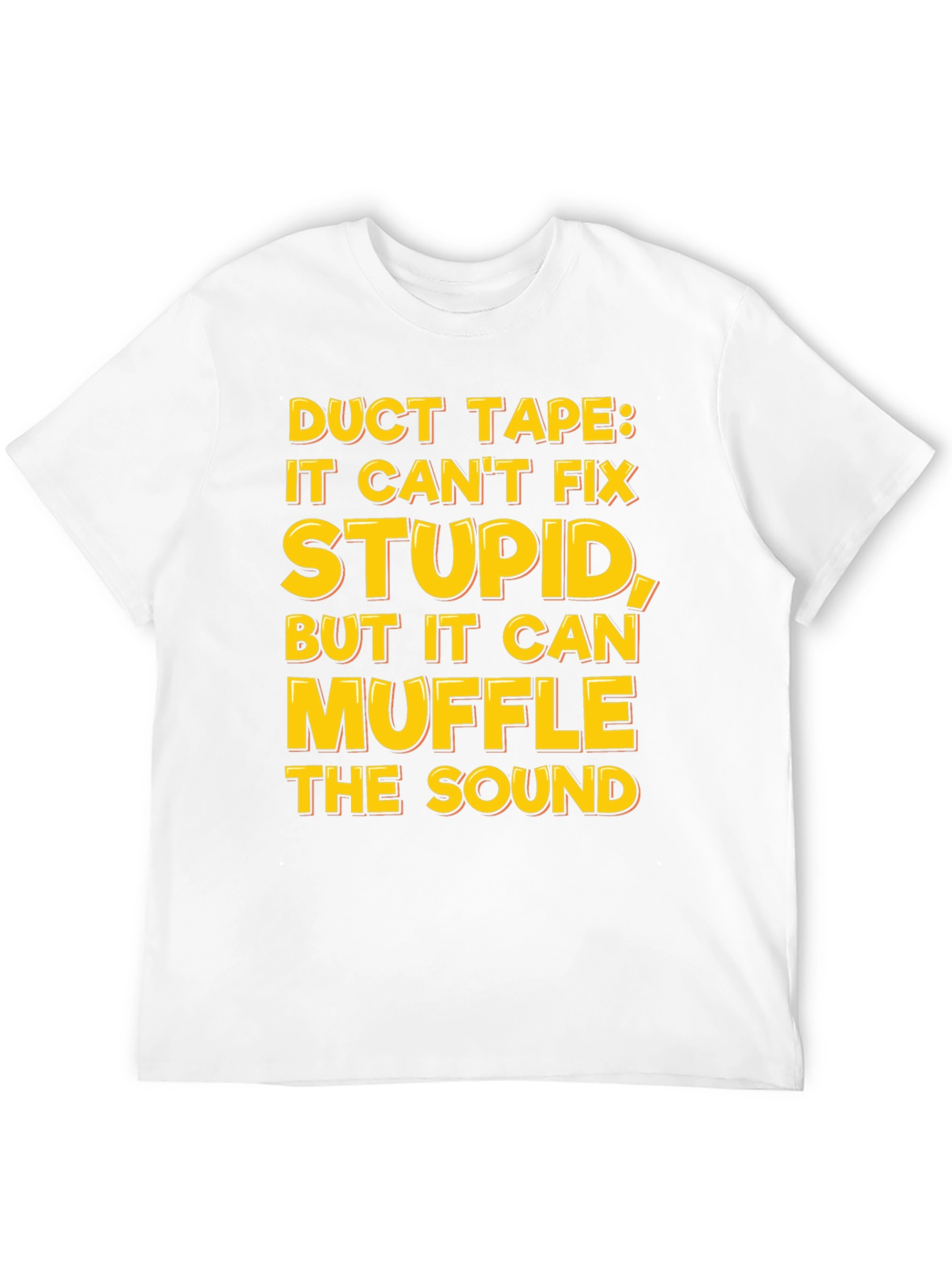 Funny Duct Tape Graphic T-Shirt