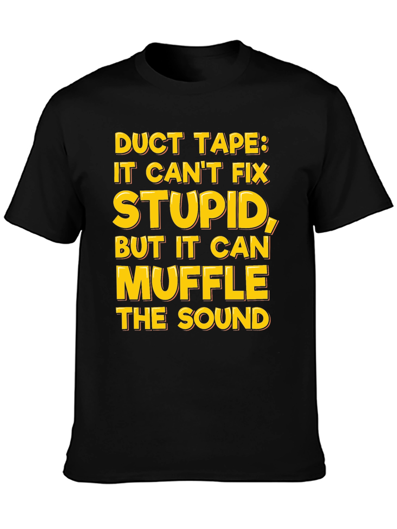 Funny Duct Tape Graphic T-Shirt