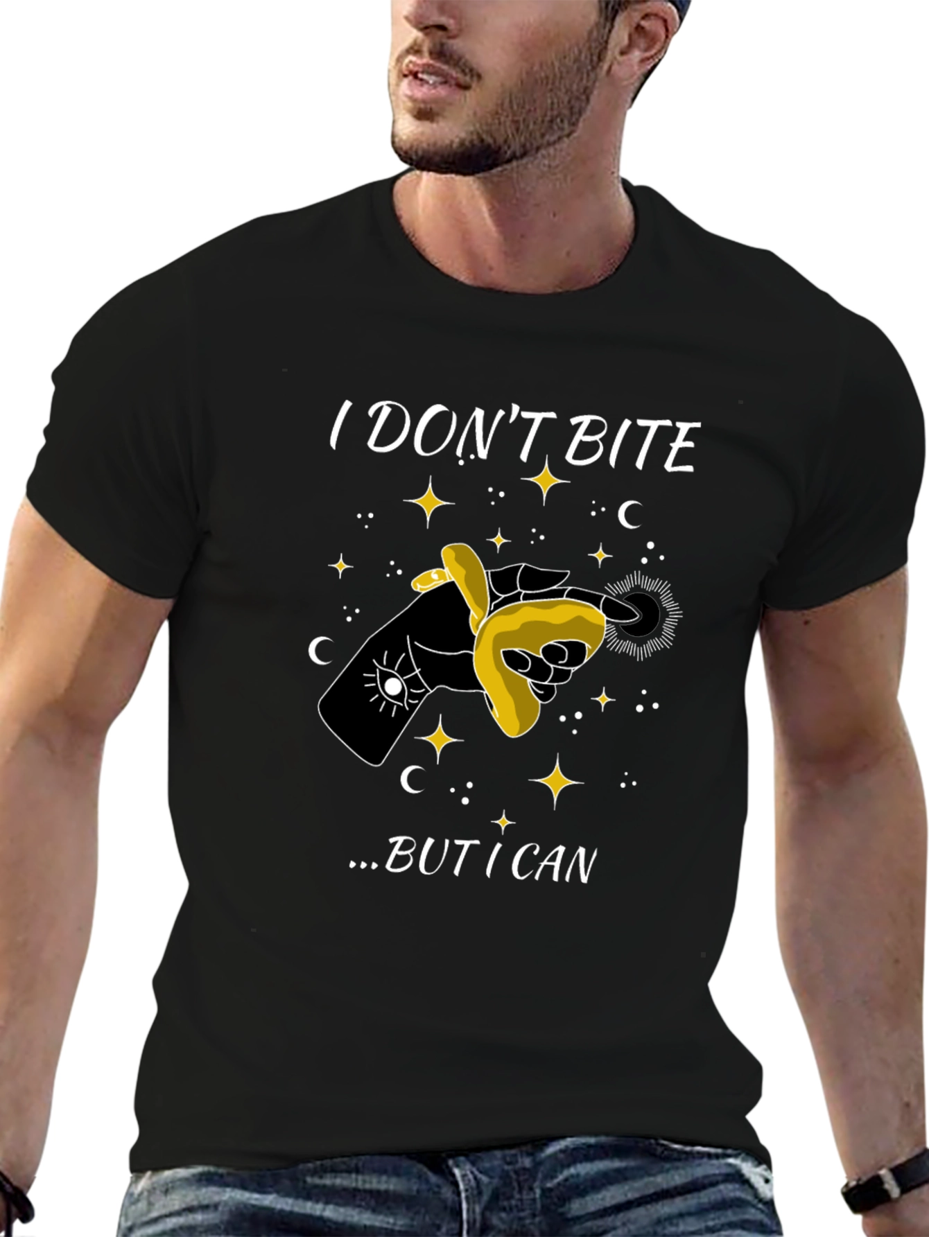I Dont Bite T-Shirt - Funny Graphic Tee