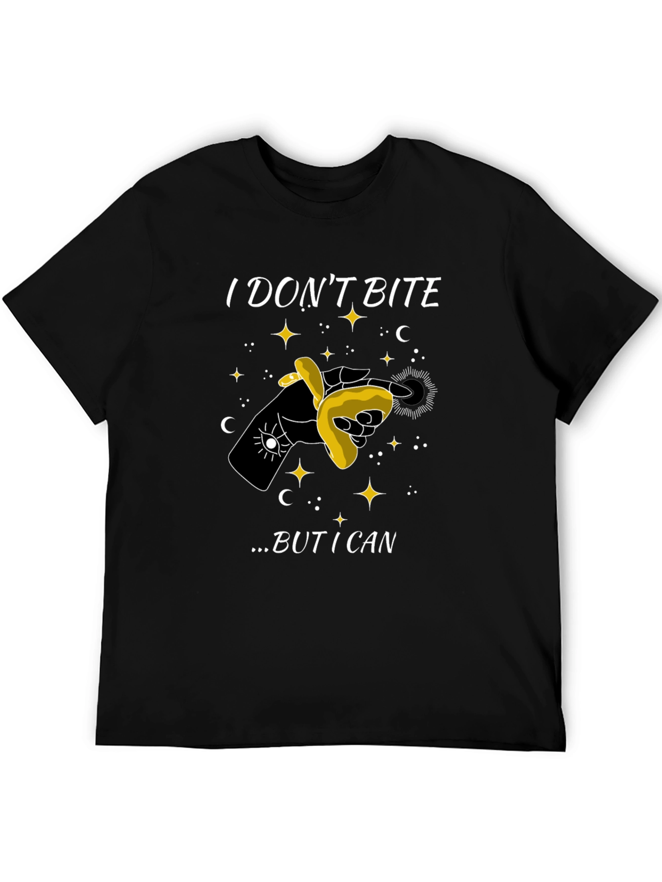 I Dont Bite T-Shirt - Funny Graphic Tee