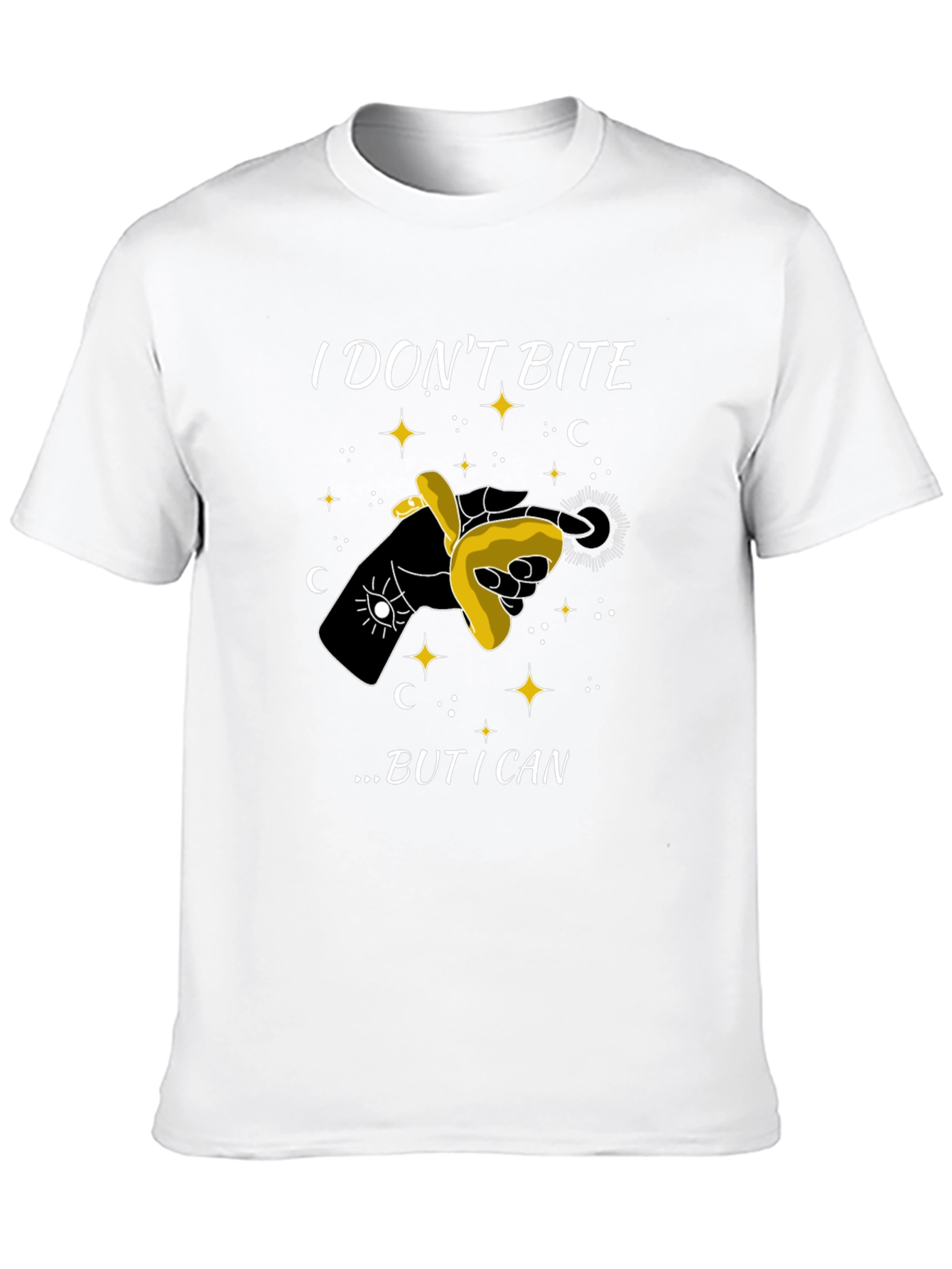 I Dont Bite T-Shirt - Funny Graphic Tee