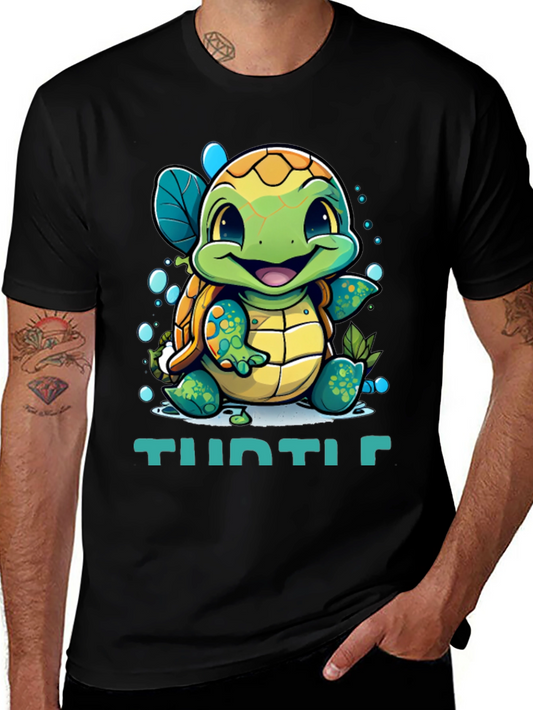 Cute Cartoon Turtle T-Shirt