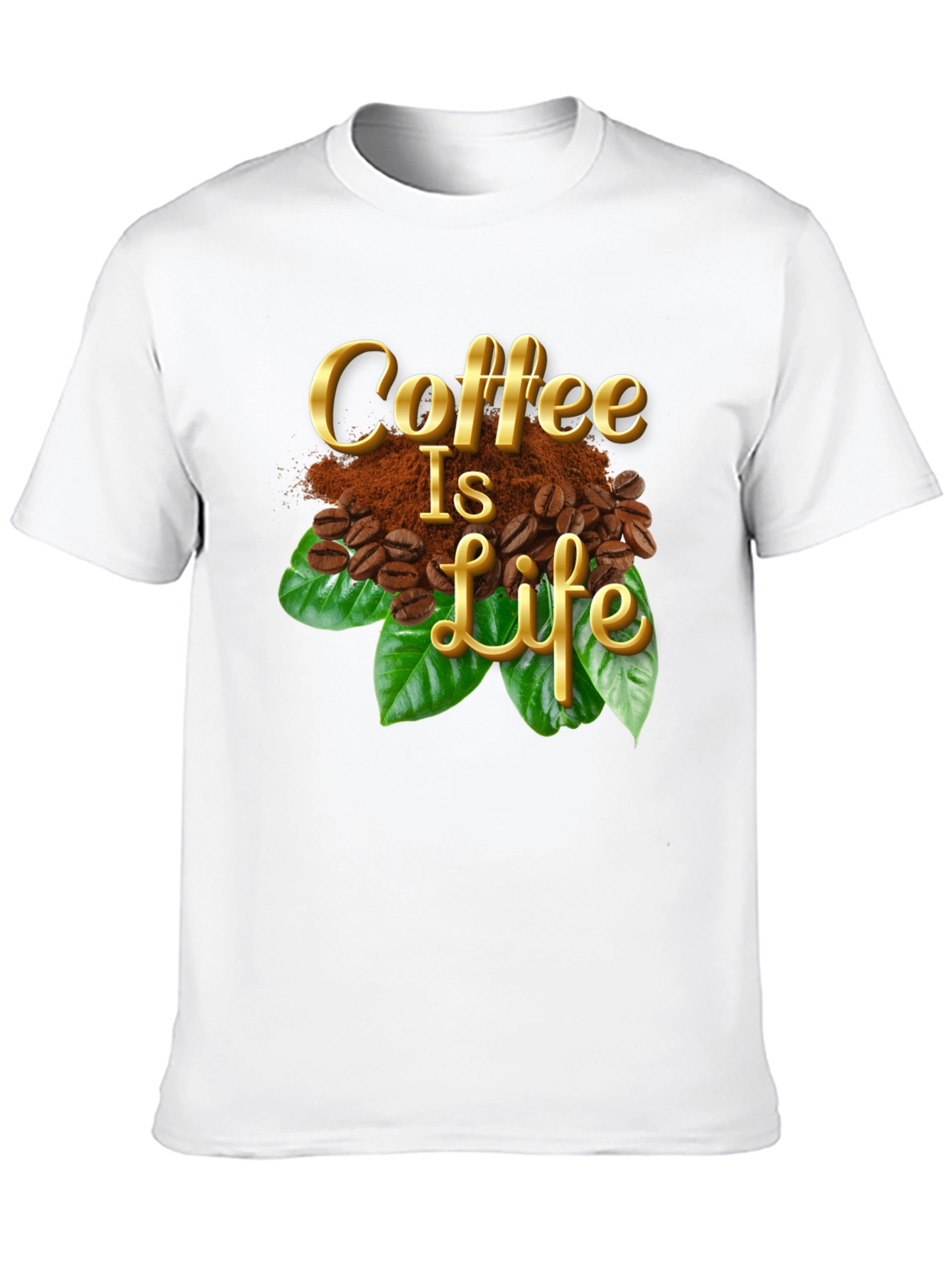 Coffee Is Life Graphic Tee - Premium Unisex T-Shirt