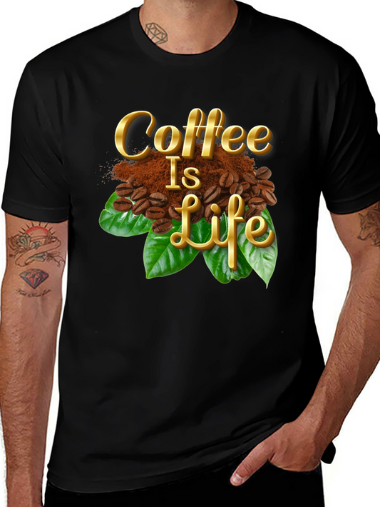 Coffee Is Life Graphic Tee - Premium Unisex T-Shirt