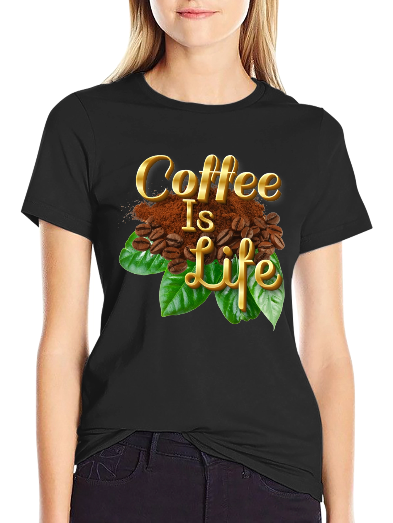 Coffee Is Life Graphic Tee - Premium Unisex T-Shirt