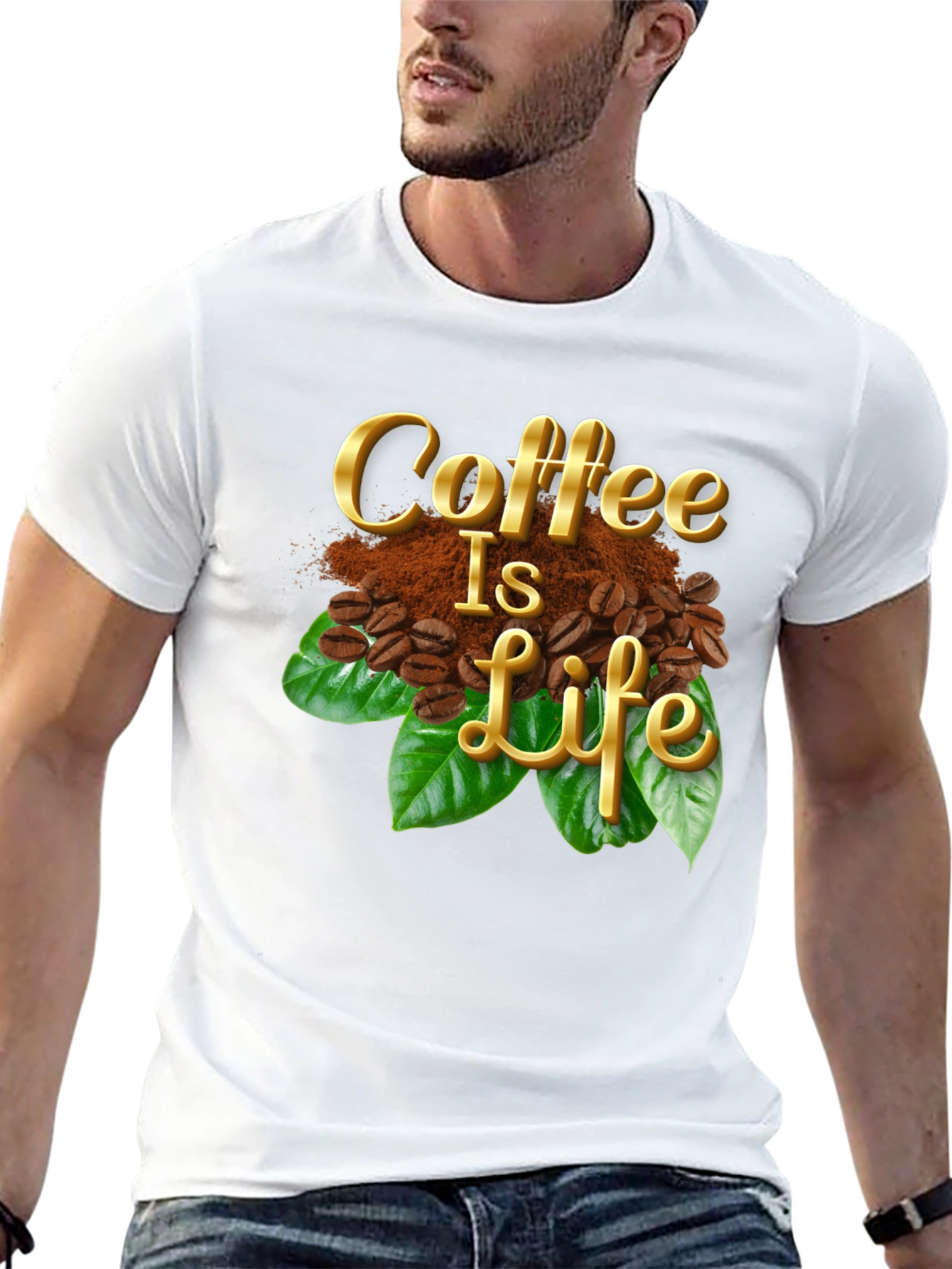 Coffee Is Life Graphic Tee - Premium Unisex T-Shirt