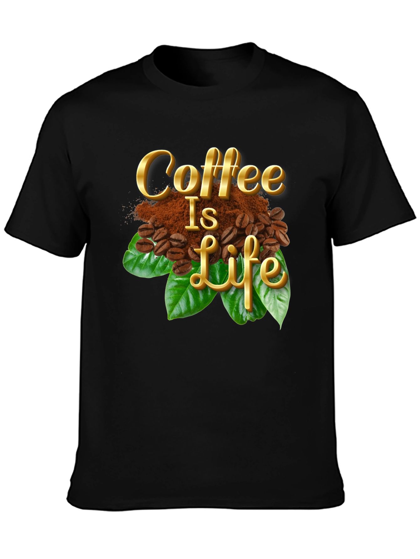 Coffee Is Life Graphic Tee - Premium Unisex T-Shirt
