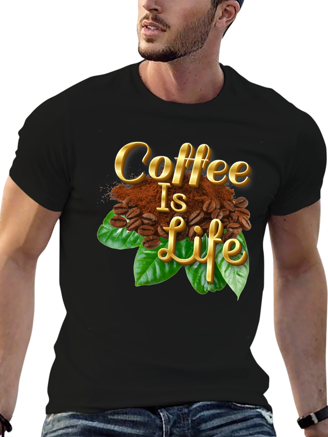 Coffee Is Life Graphic Tee - Premium Unisex T-Shirt