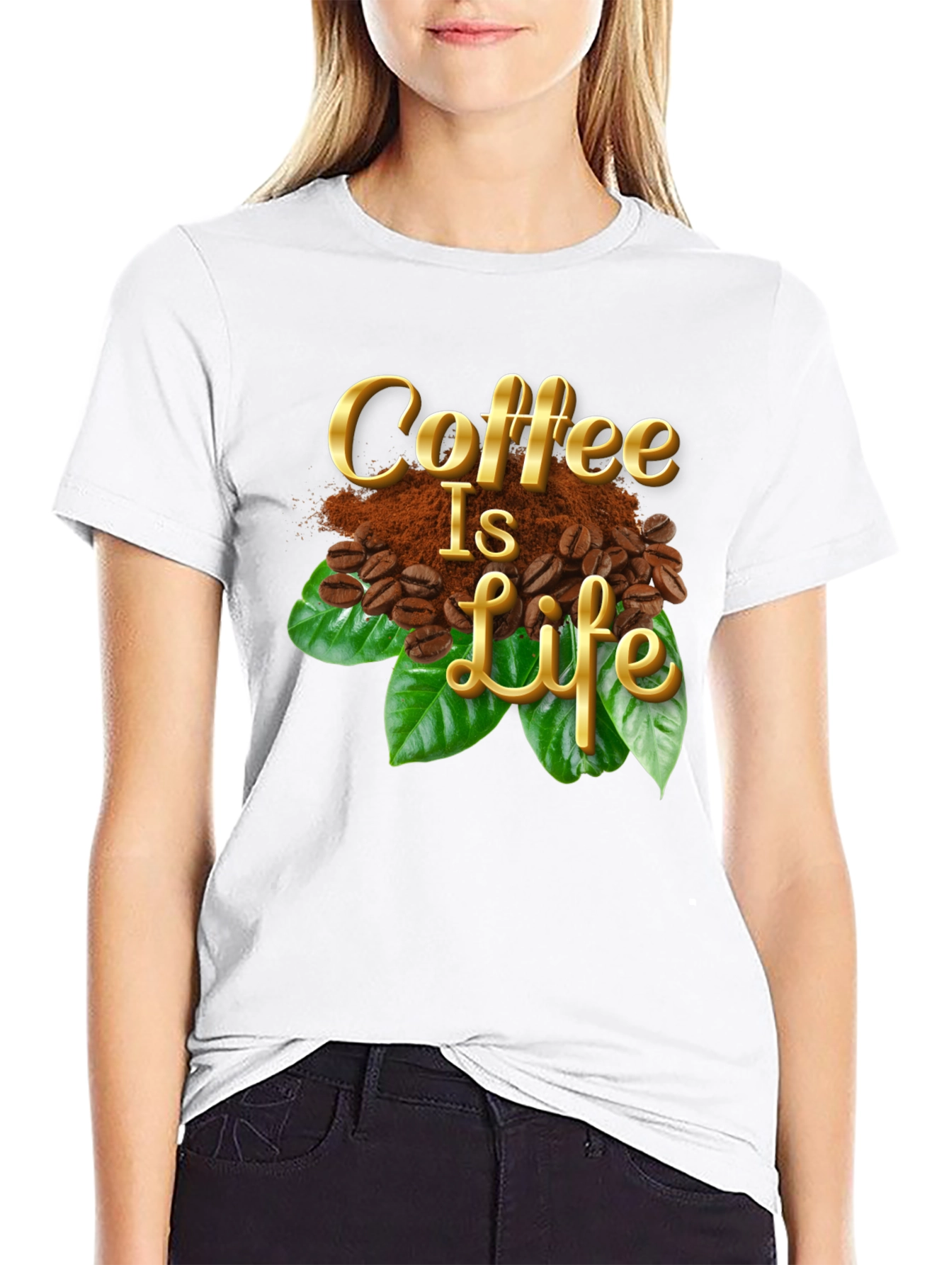 Coffee Is Life Graphic Tee - Premium Unisex T-Shirt