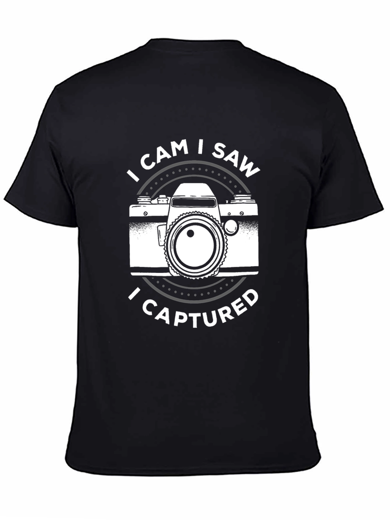 I Cam I Saw I Captured Photographer T-Shirt