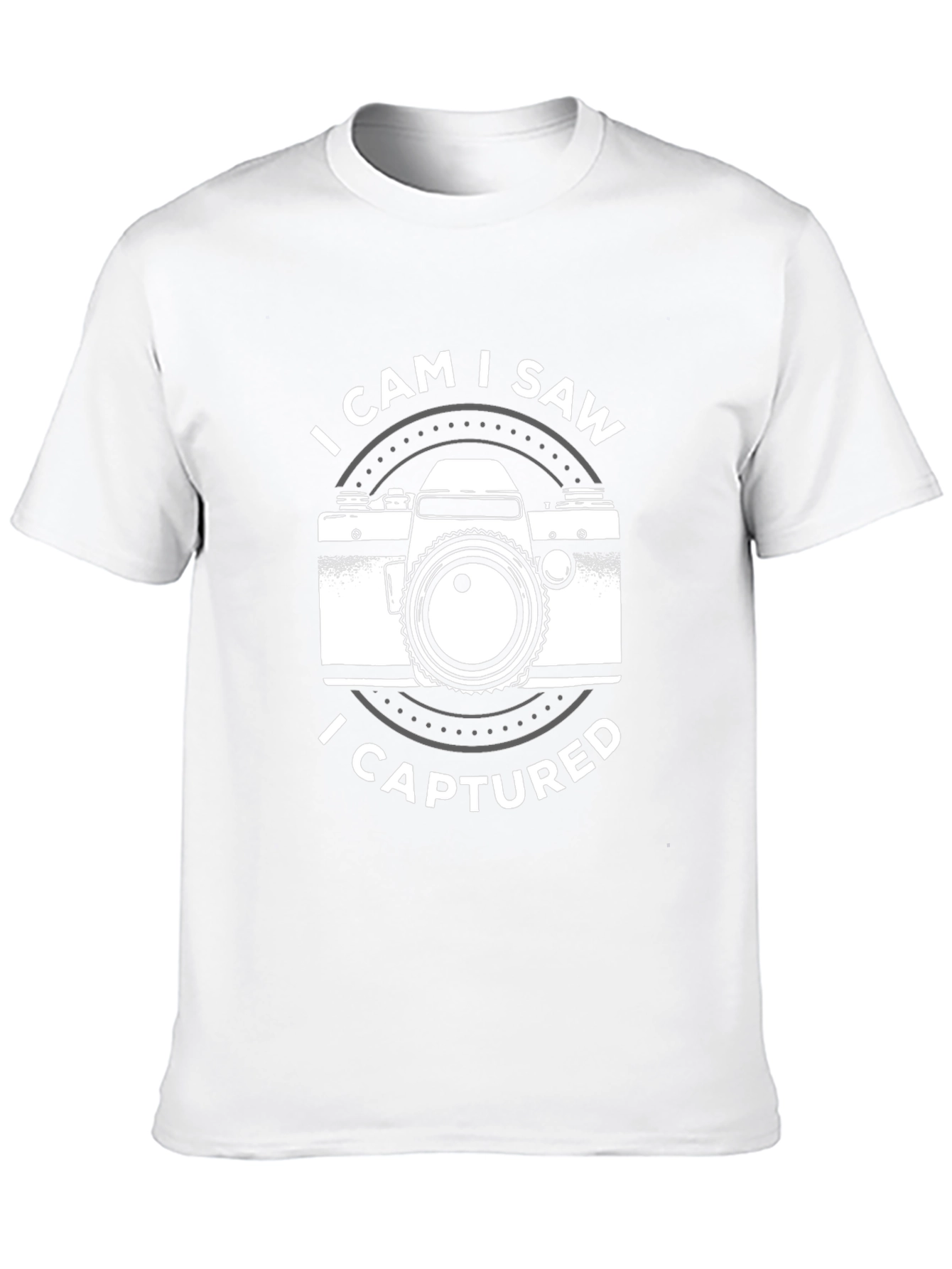 I Cam I Saw I Captured Photographer T-Shirt
