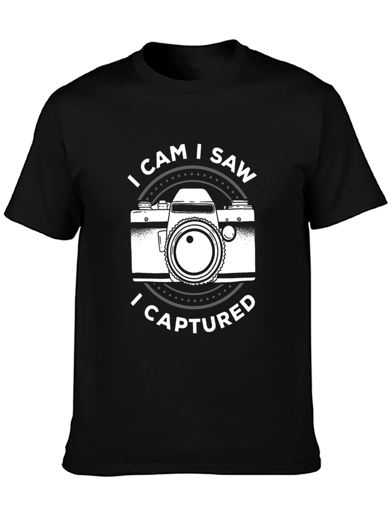 I Cam I Saw I Captured Photographer T-Shirt