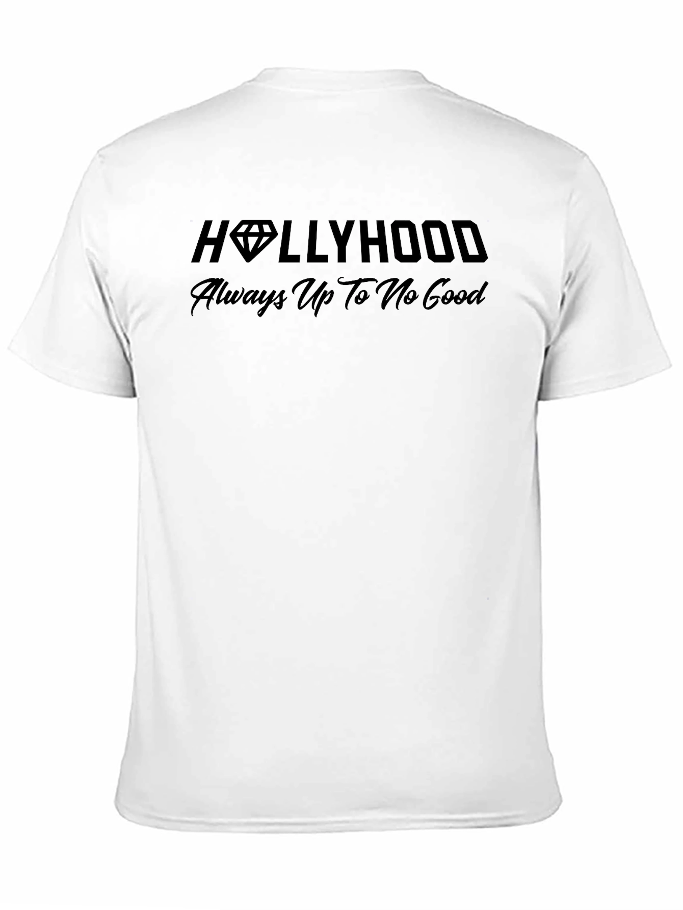 HOLLYHOOD Always Up To No Good Black T-Shirt