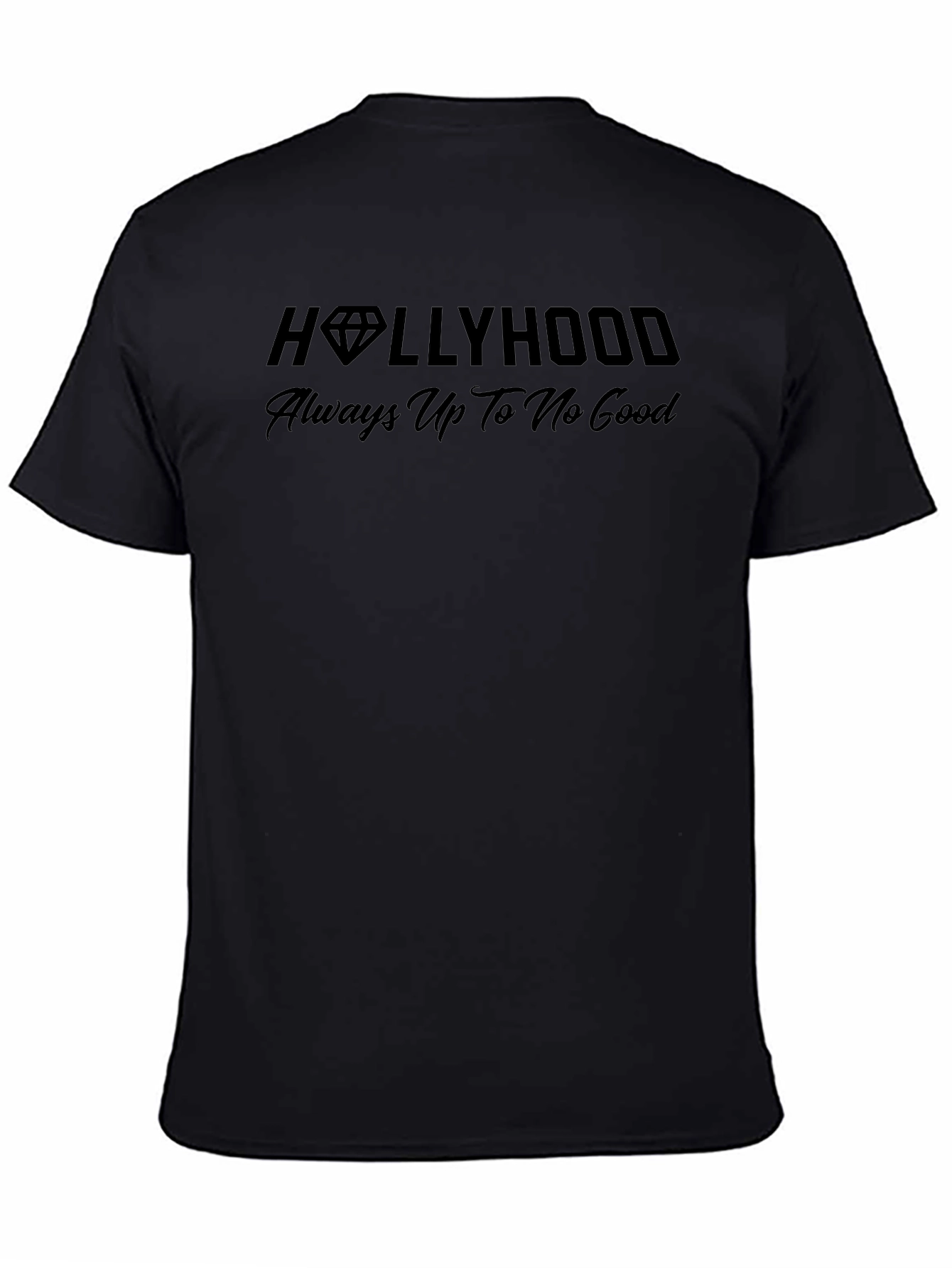 HOLLYHOOD Always Up To No Good Black T-Shirt