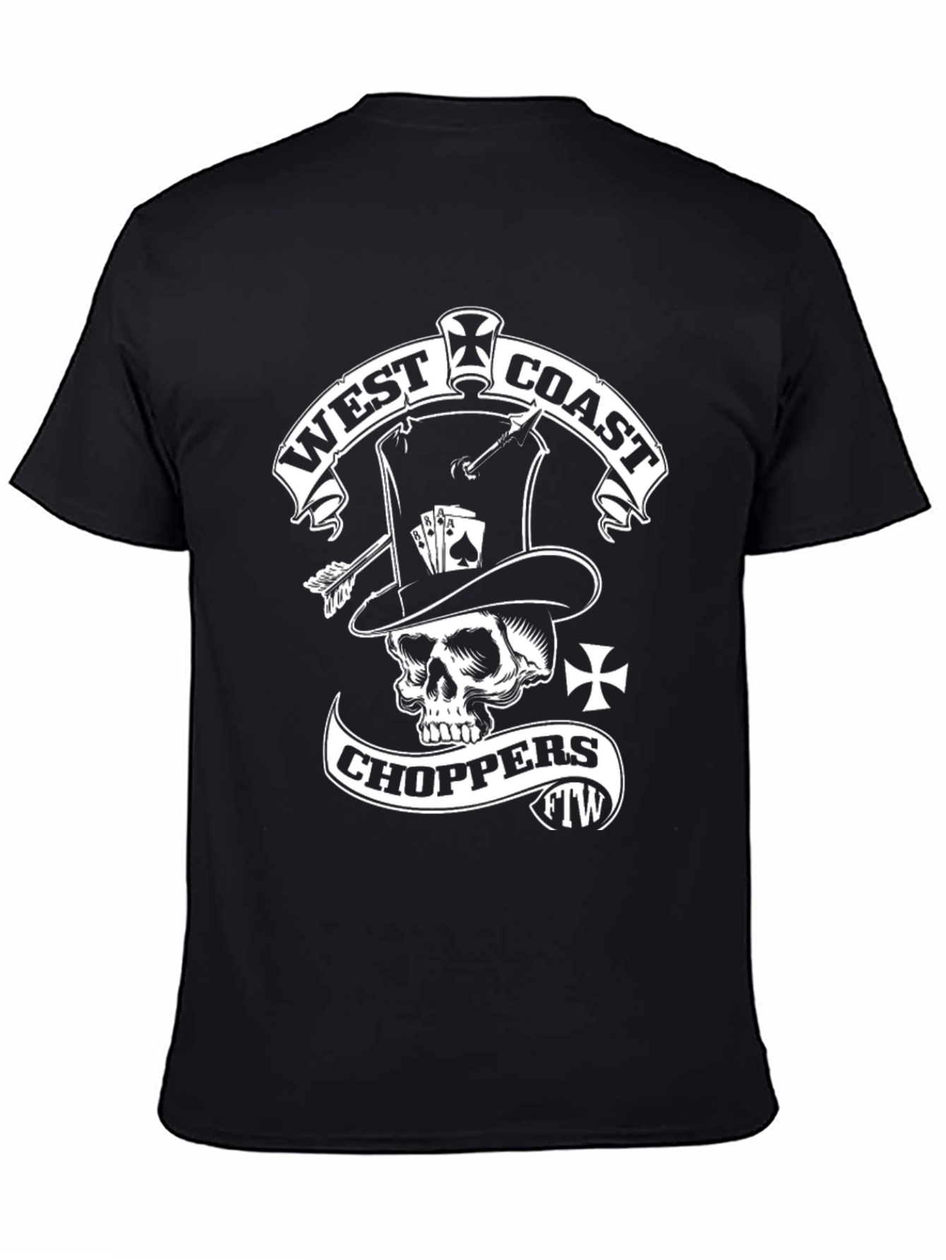 West Coast Choppers Skull Graphic Tee