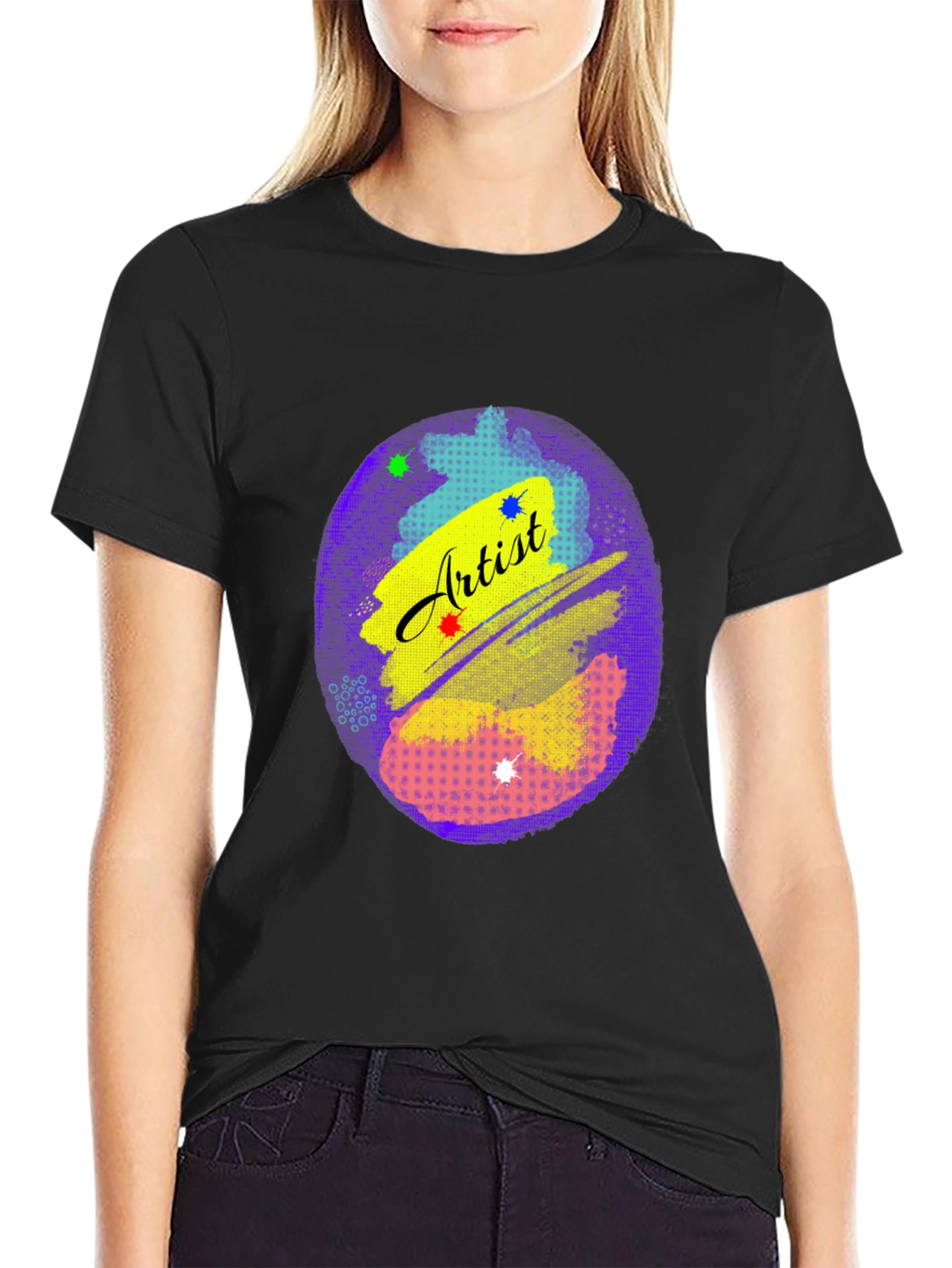 Artist Graphic Tee - Creative Expression Shirt