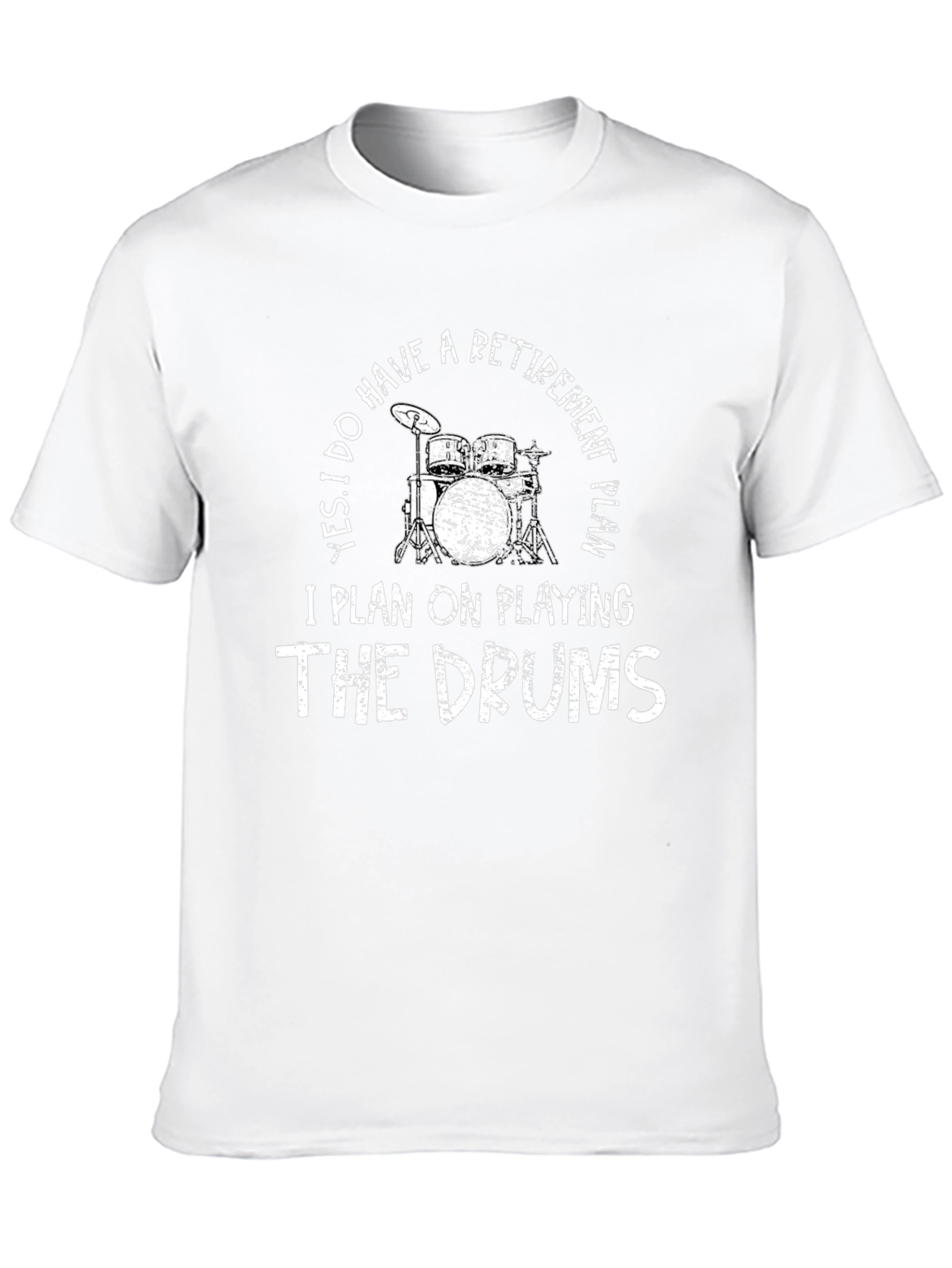 Drummer Retirement Plan Graphic Tee