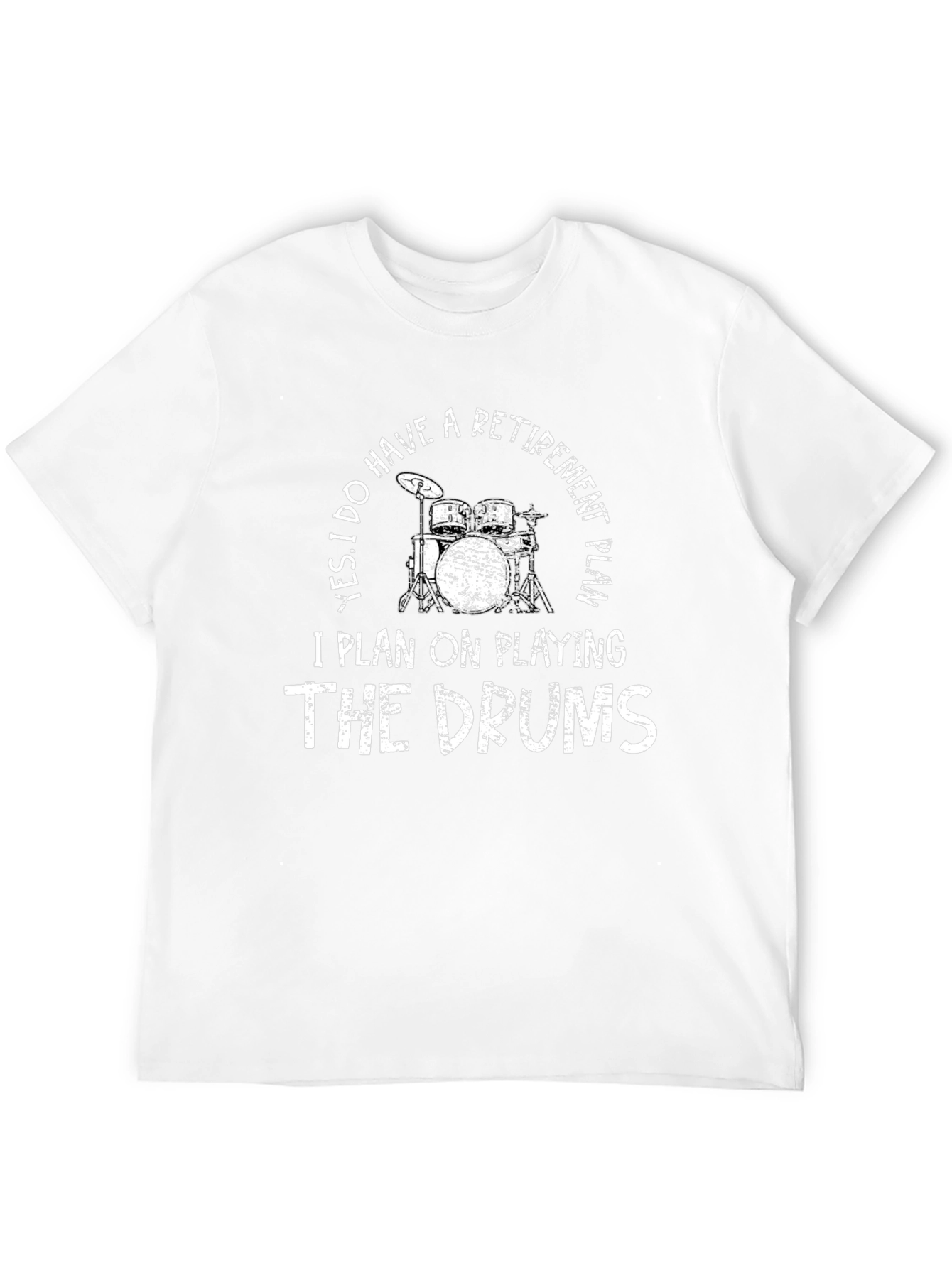 Drummer Retirement Plan Graphic Tee