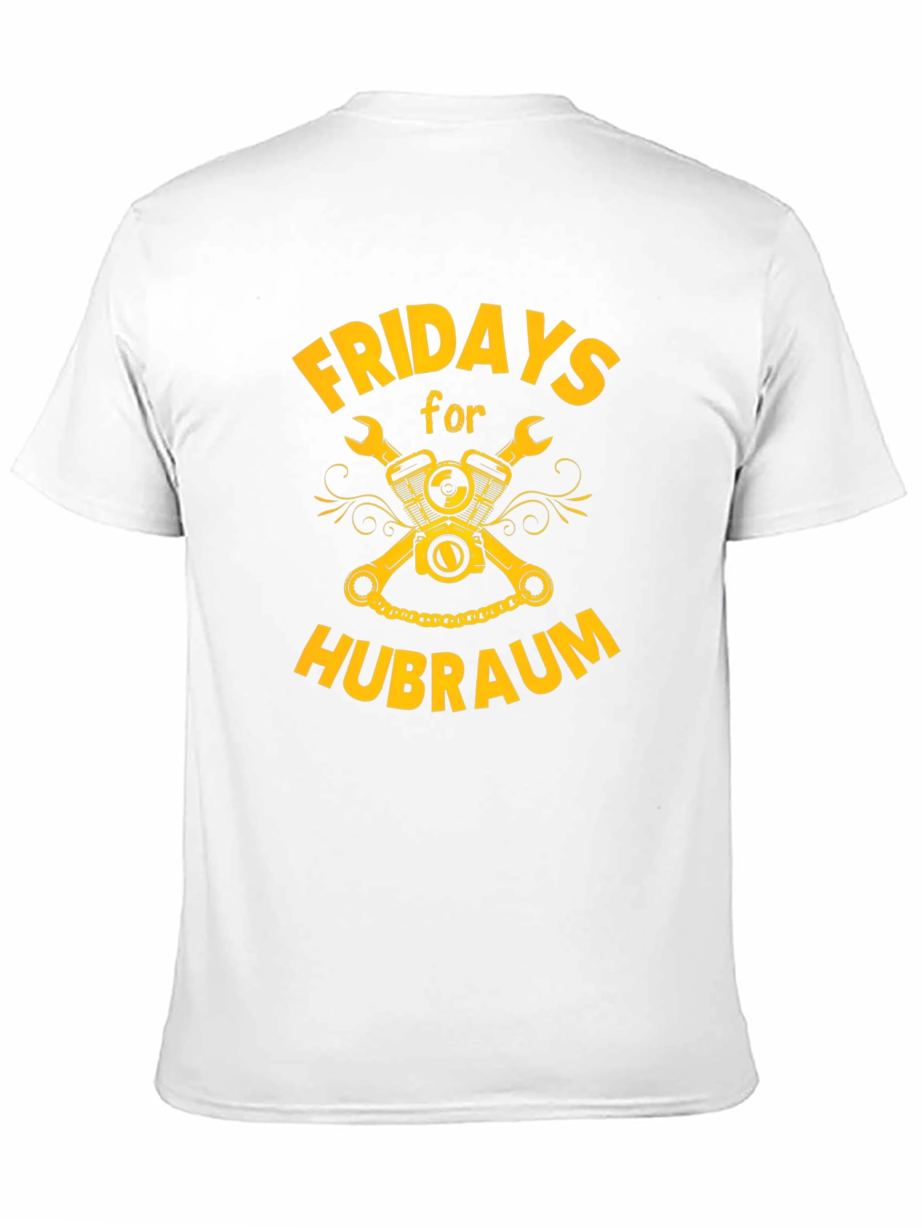 Fridays for Hubraum Graphic T-Shirt - Black