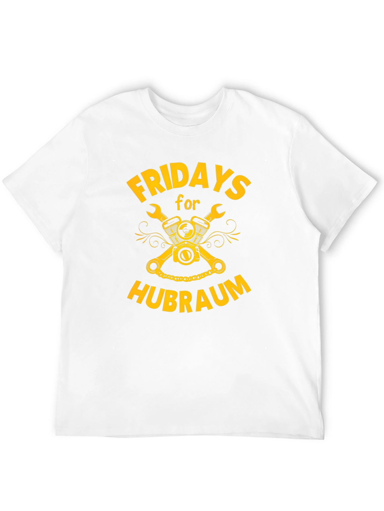 Fridays for Hubraum Graphic T-Shirt - Black