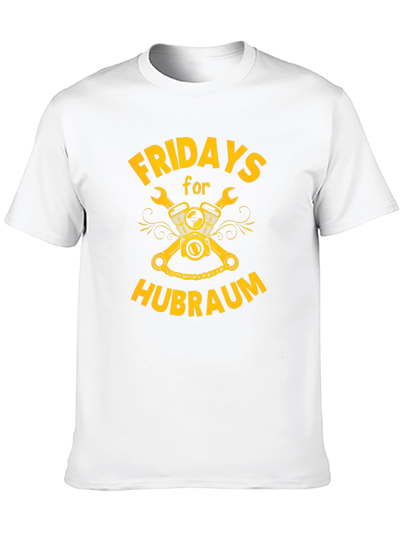 Fridays for Hubraum Graphic T-Shirt - Black