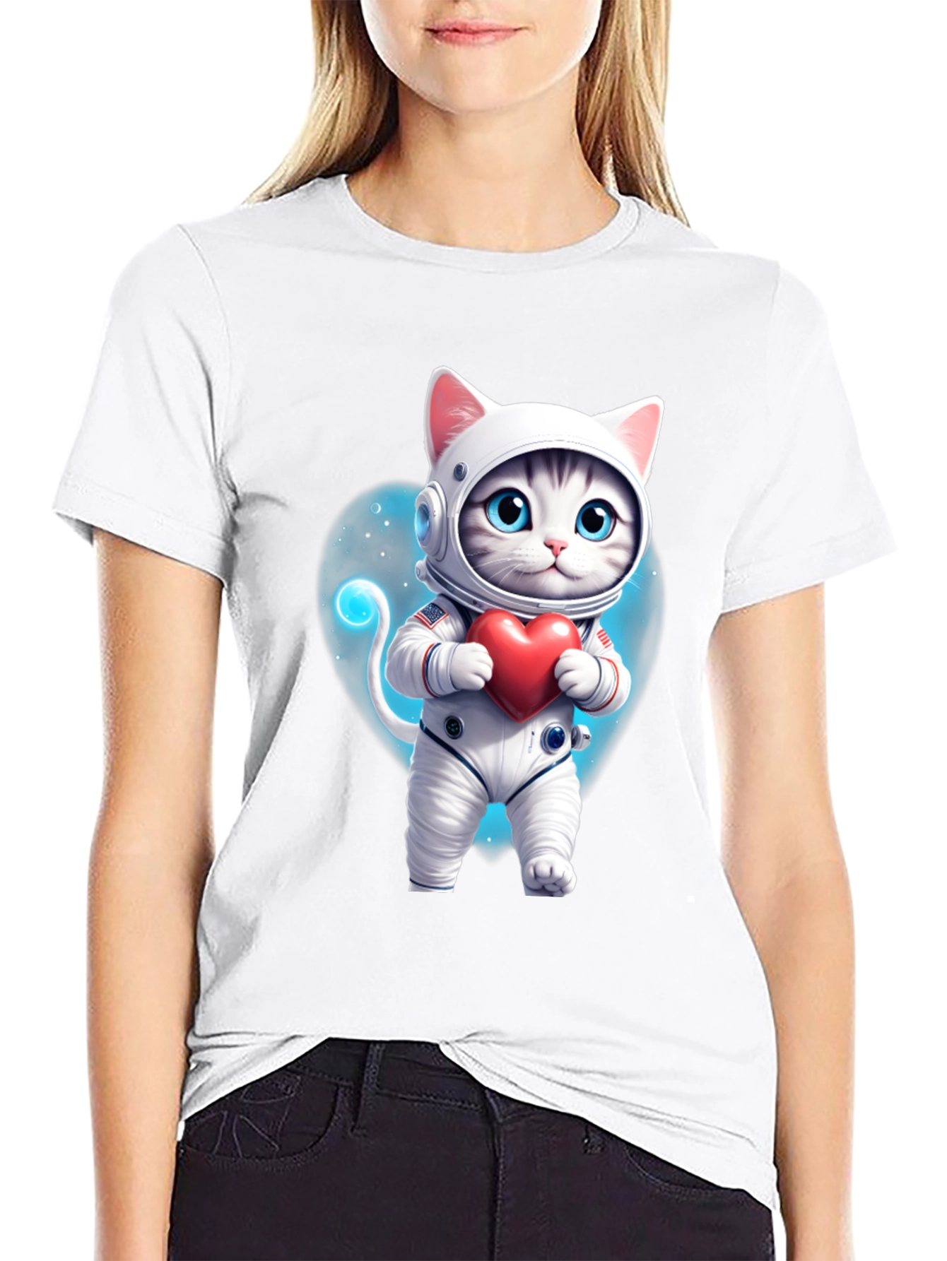 Astronaut Cat T-Shirt