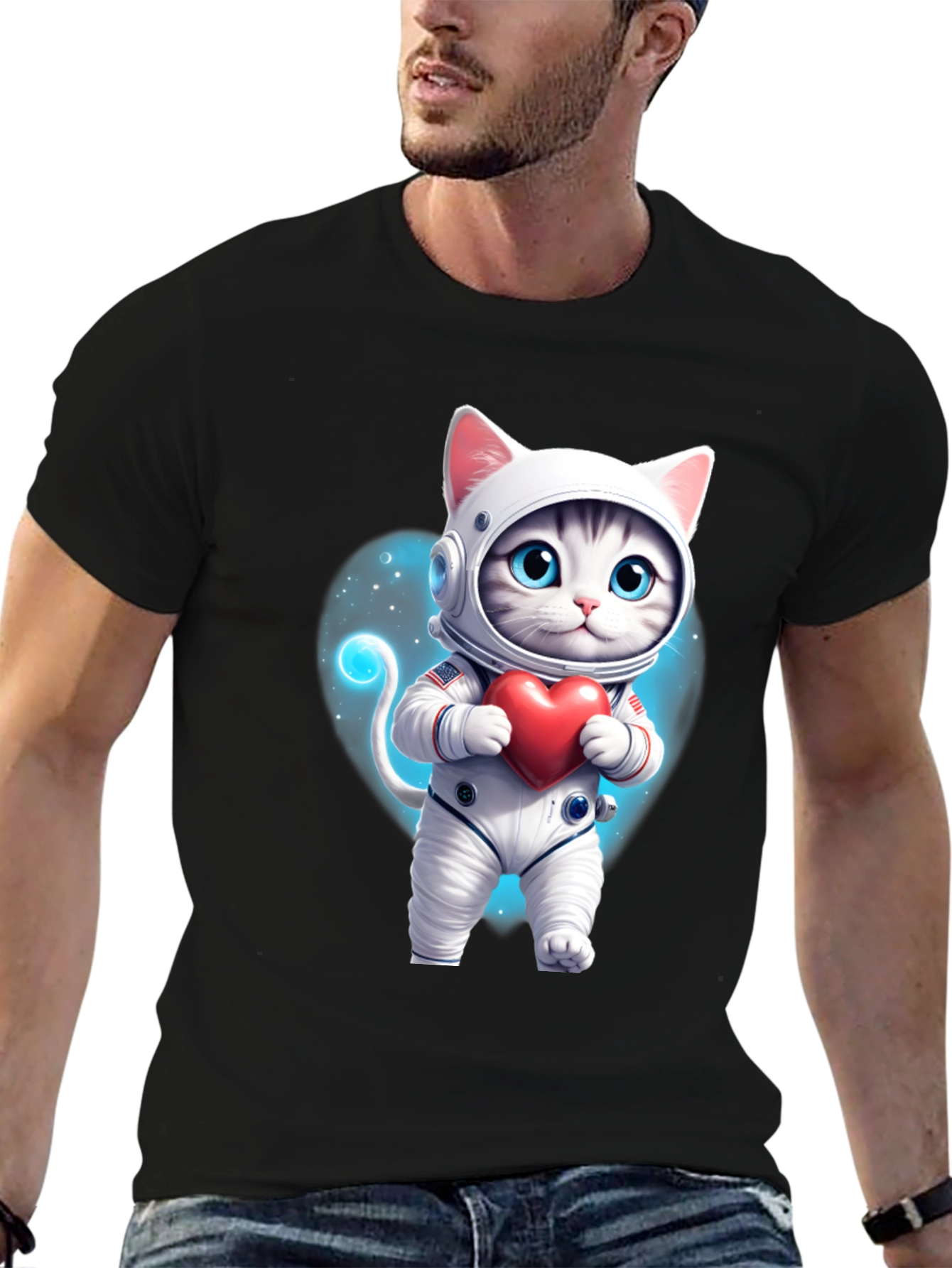 Astronaut Cat T-Shirt