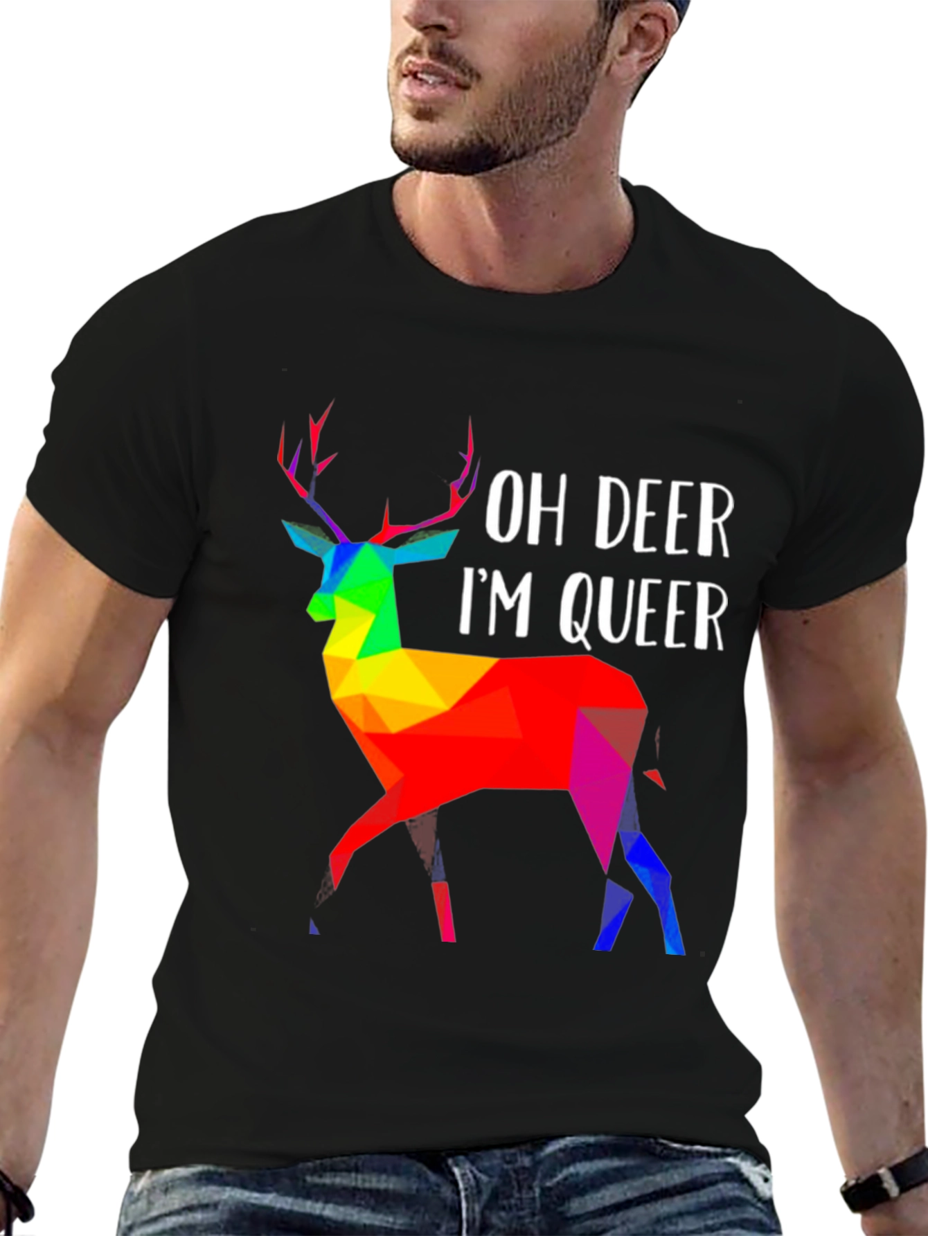Oh Deer Im Queer LGBTQ+ Pride T-Shirt