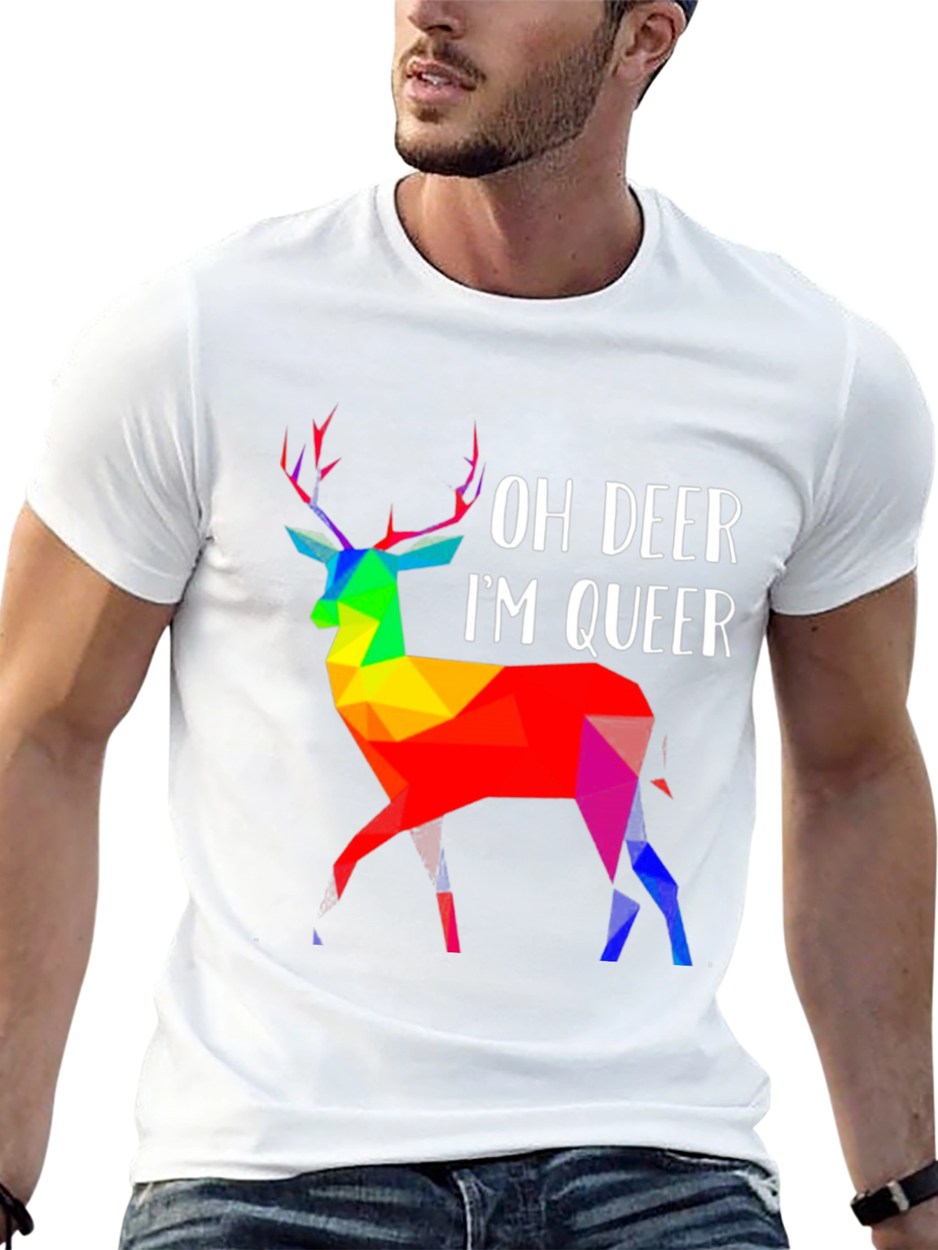 Oh Deer Im Queer LGBTQ+ Pride T-Shirt