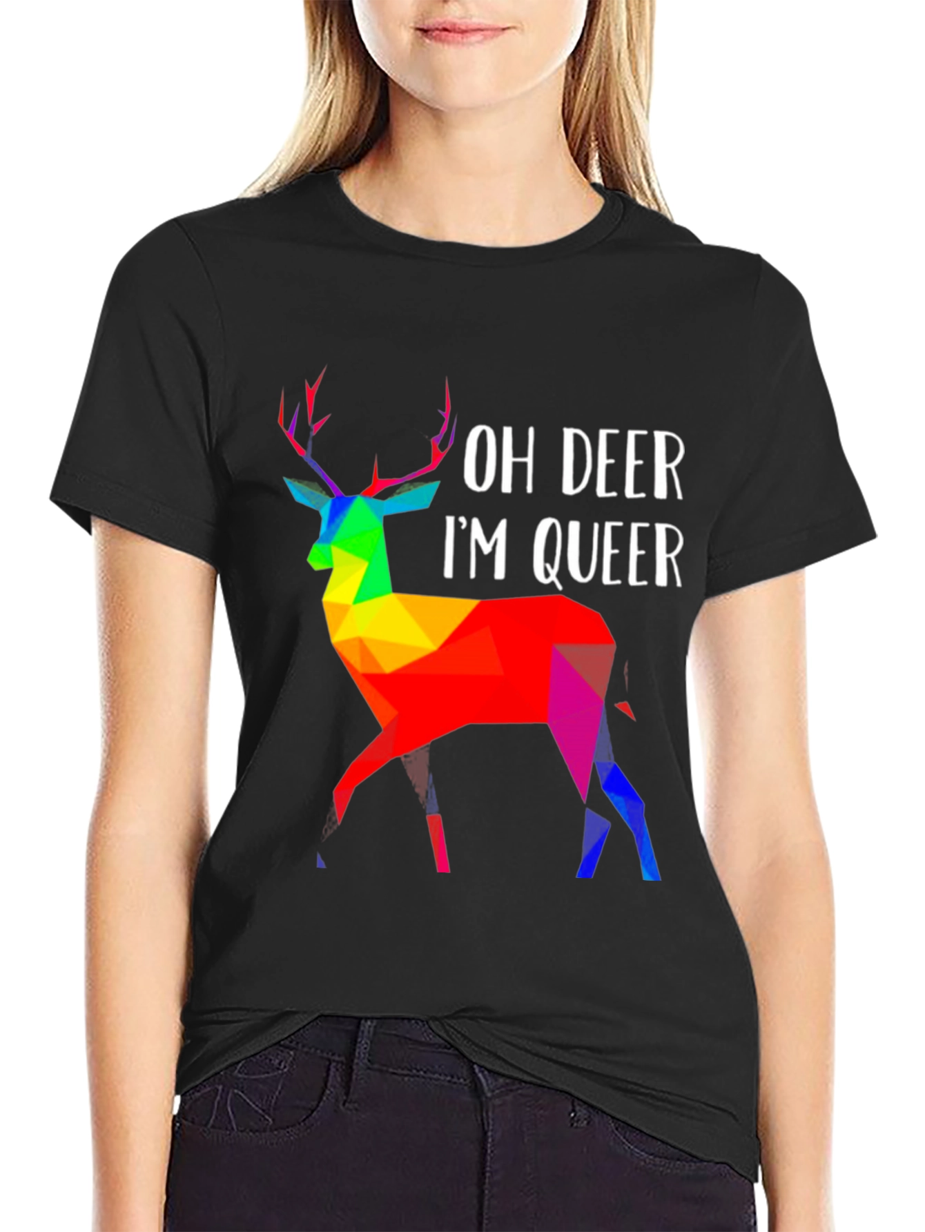Oh Deer Im Queer LGBTQ+ Pride T-Shirt