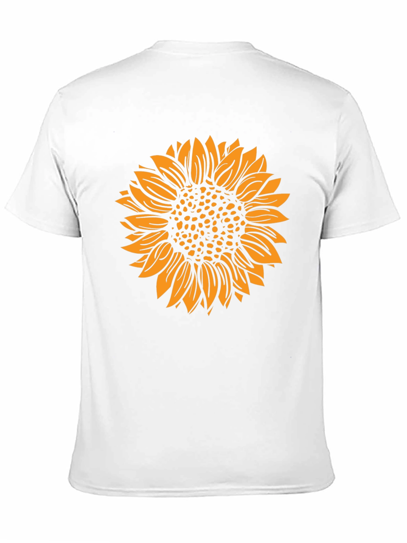 Sunflower Graphic Tee - Stylish Black Cotton T-Shirt
