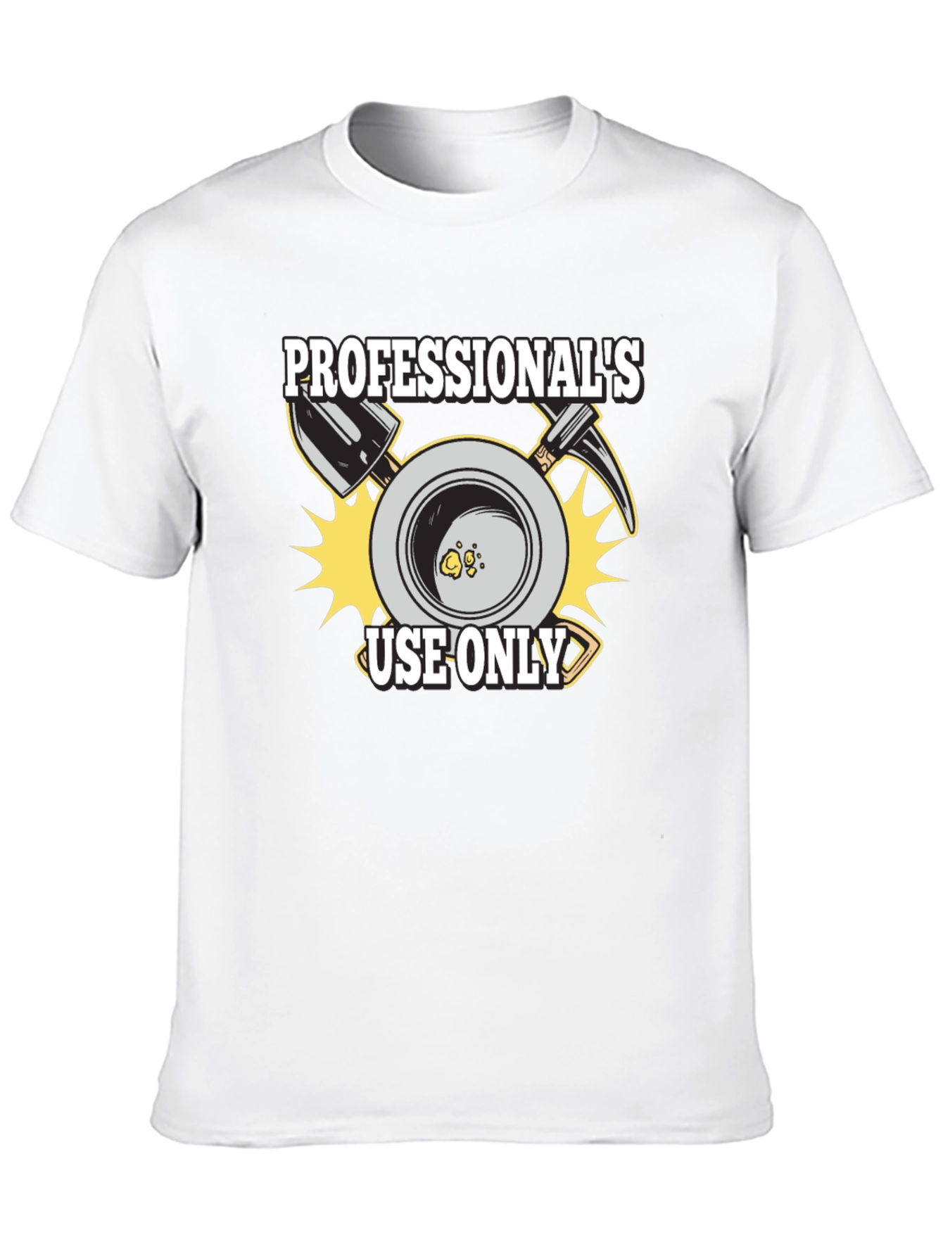Professionals Use Only Black T-Shirt