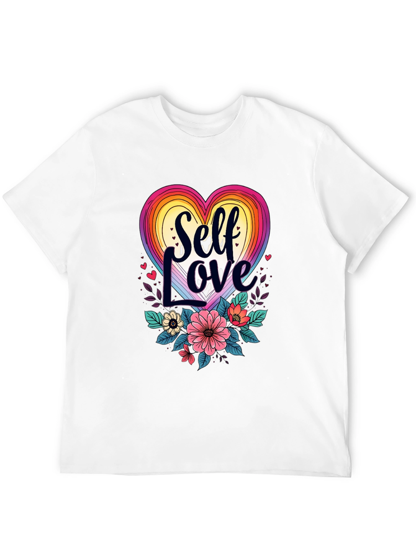 Self Love Heart Graphic Tee
