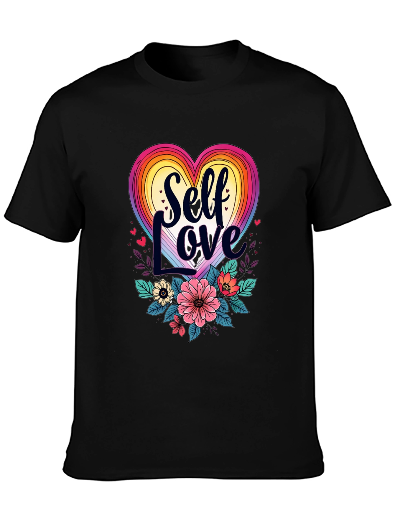 Self Love Heart Graphic Tee
